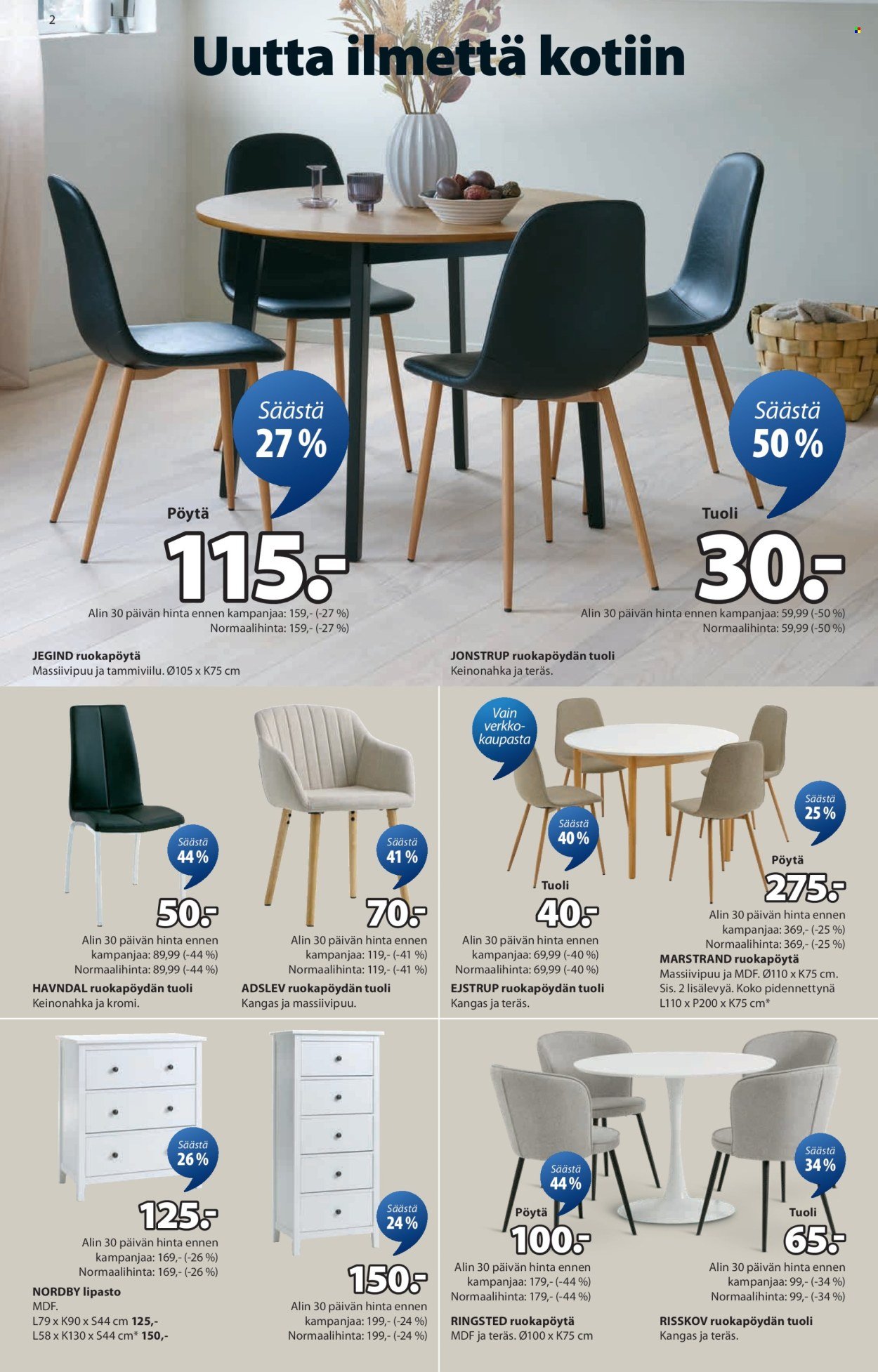 JYSK tarjoukset - Viikon tarjoukset