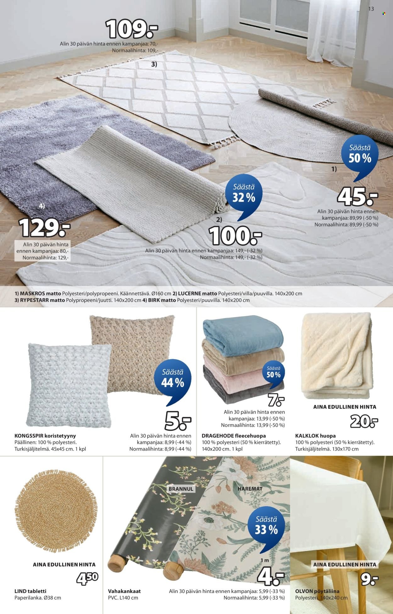 JYSK tarjoukset - Viikon tarjoukset