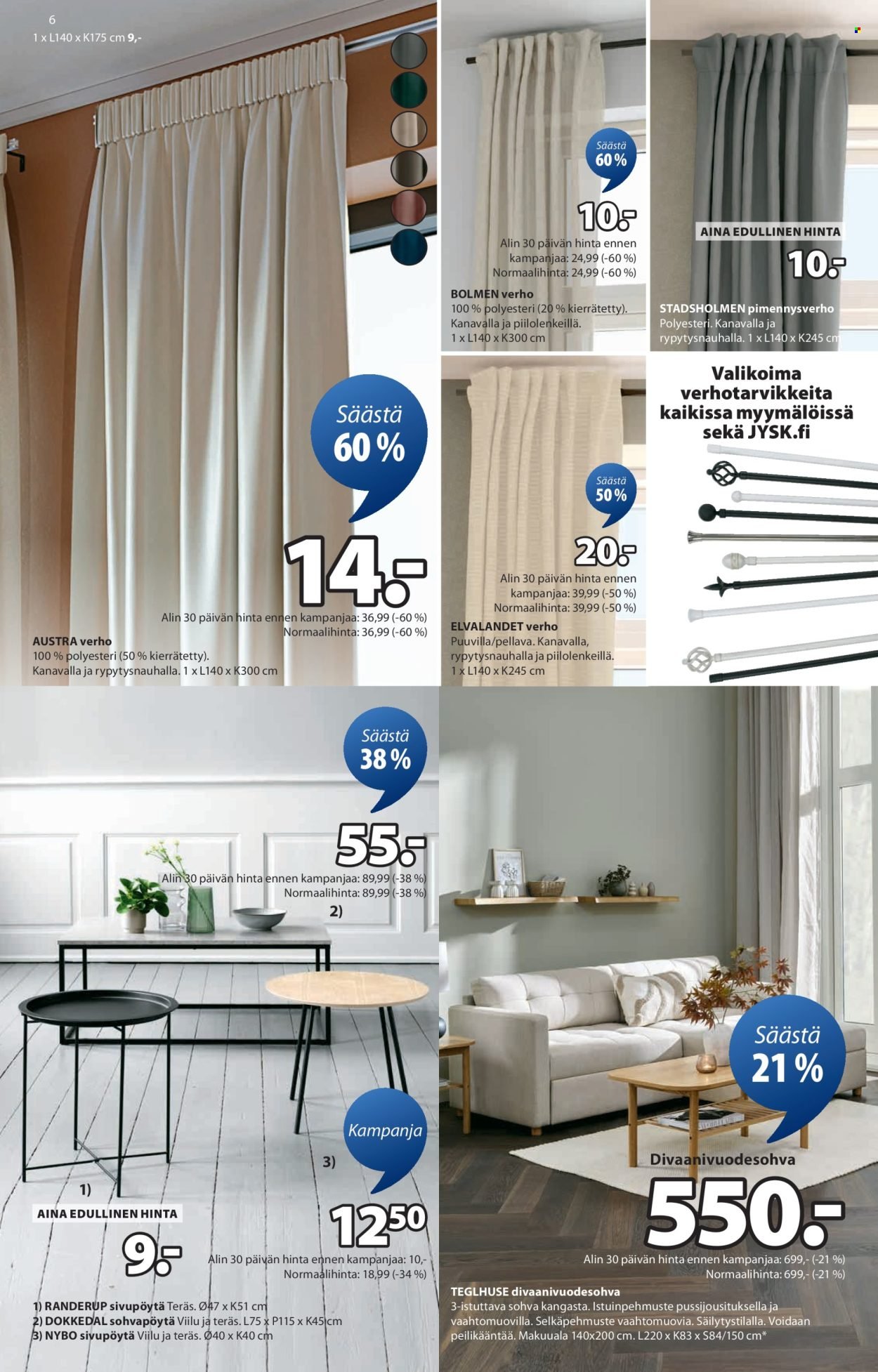 JYSK tarjoukset - Viikon tarjoukset