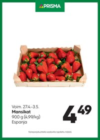 PRISMA tarjoukset - Alkaen MA 27.4.2026