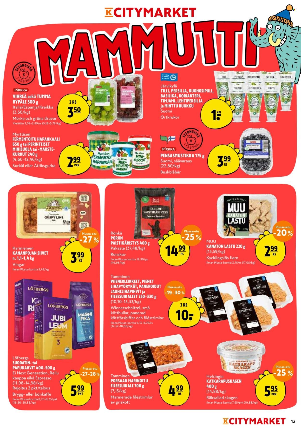 K-CITYMARKET tarjoukset - Alkaen TO 13.8.2026