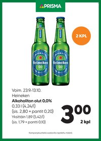 PRISMA tarjoukset - Alkaen KE 23.9.2026