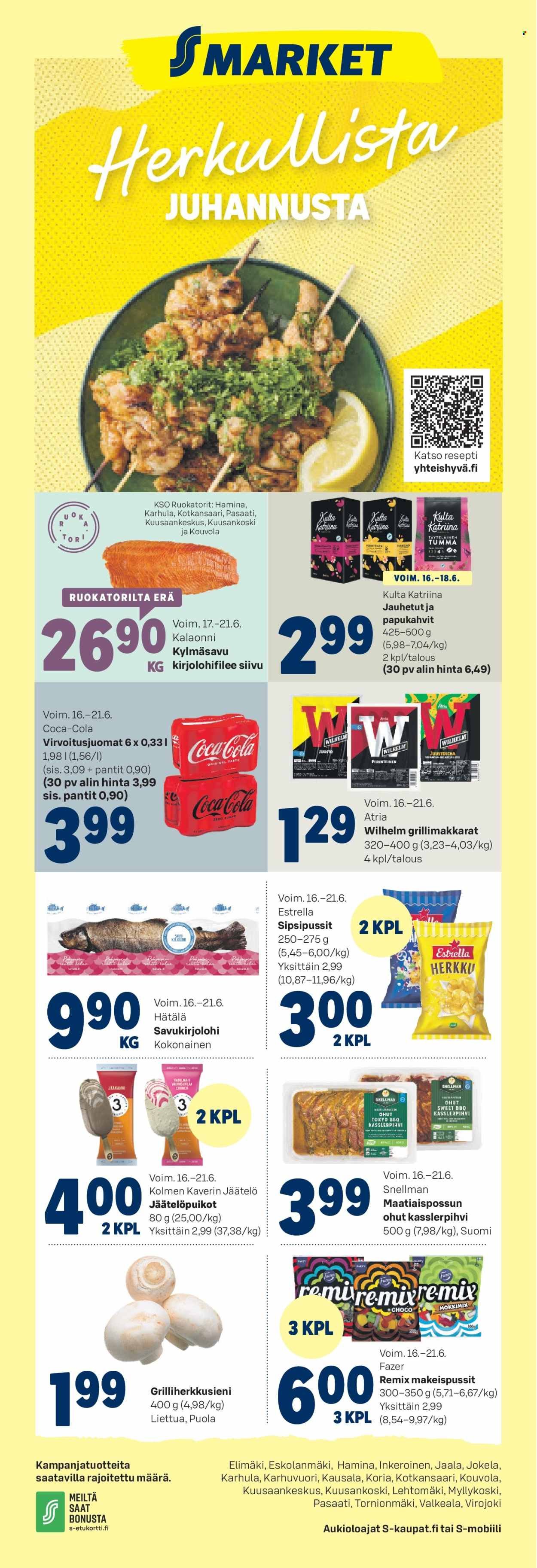 S-MARKET tarjoukset - Alkaen TI 16.6.2026