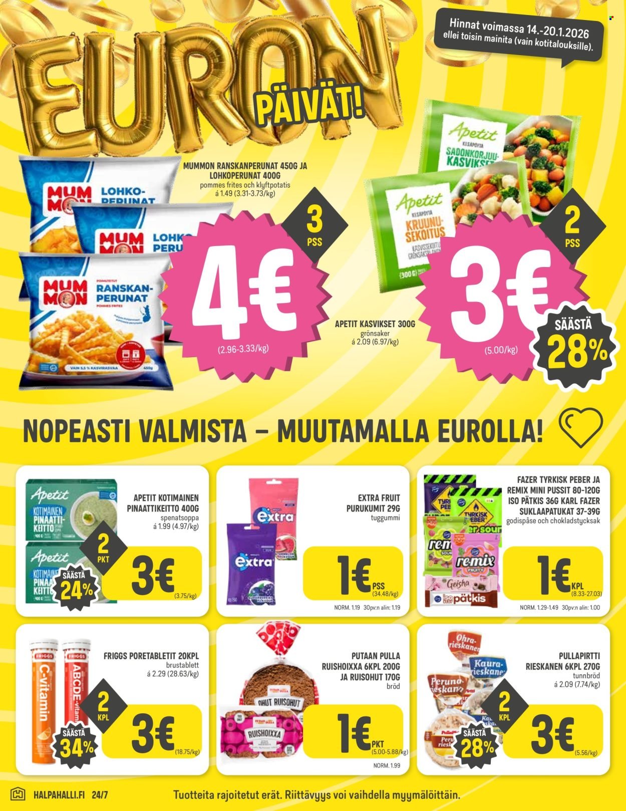 HALPAHALLI tarjoukset - Uusin tarjouslehtemme