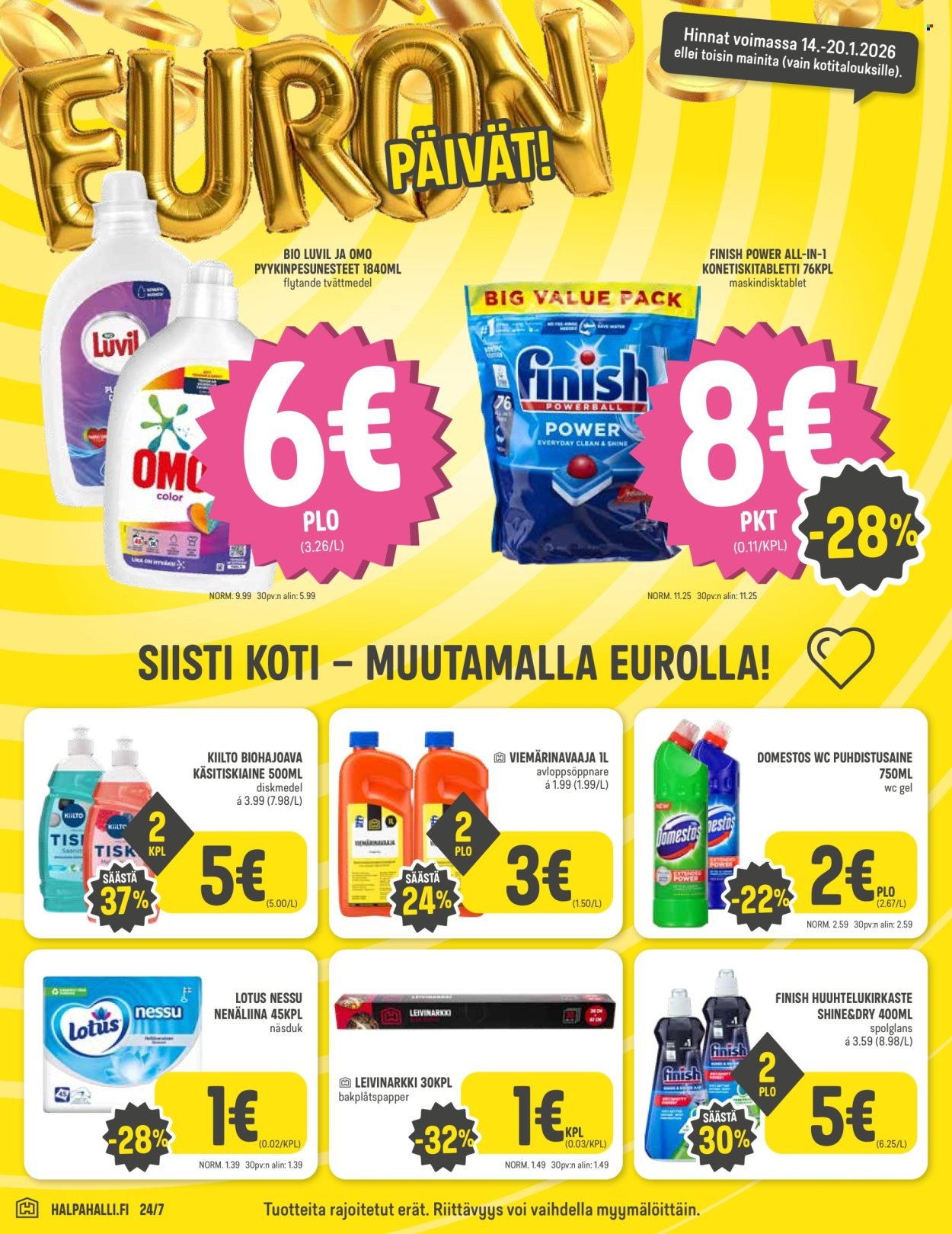 HALPAHALLI tarjoukset - Uusin tarjouslehtemme