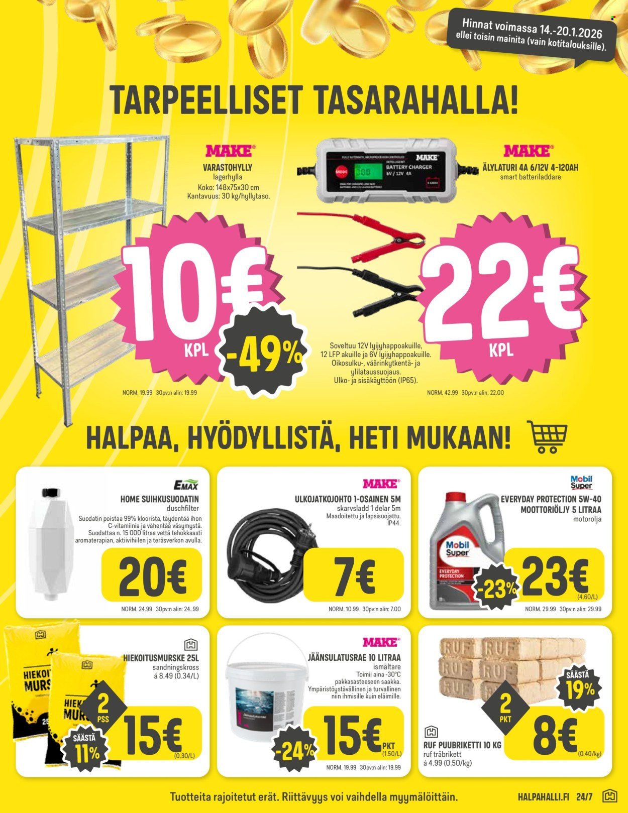 HALPAHALLI tarjoukset - Uusin tarjouslehtemme