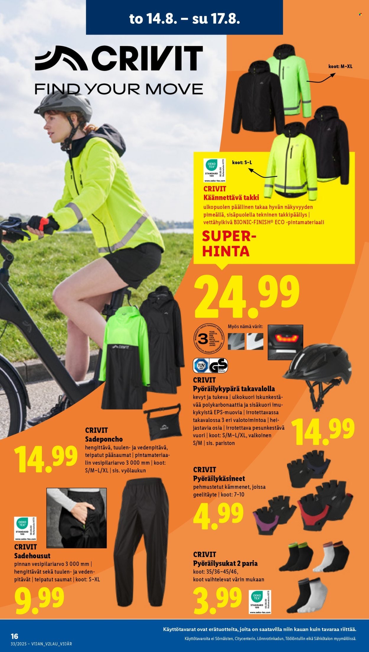 LIDL tarjoukset - Alkaen TO 14.8.2025 (2025-08-14 - 2025-08-20)