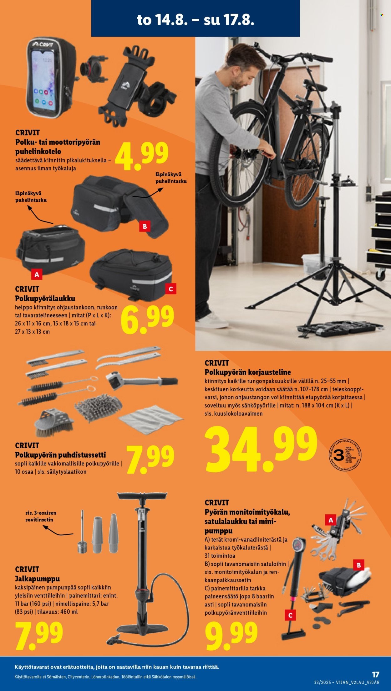 LIDL tarjoukset - Alkaen TO 14.8.2025 (2025-08-14 - 2025-08-20)