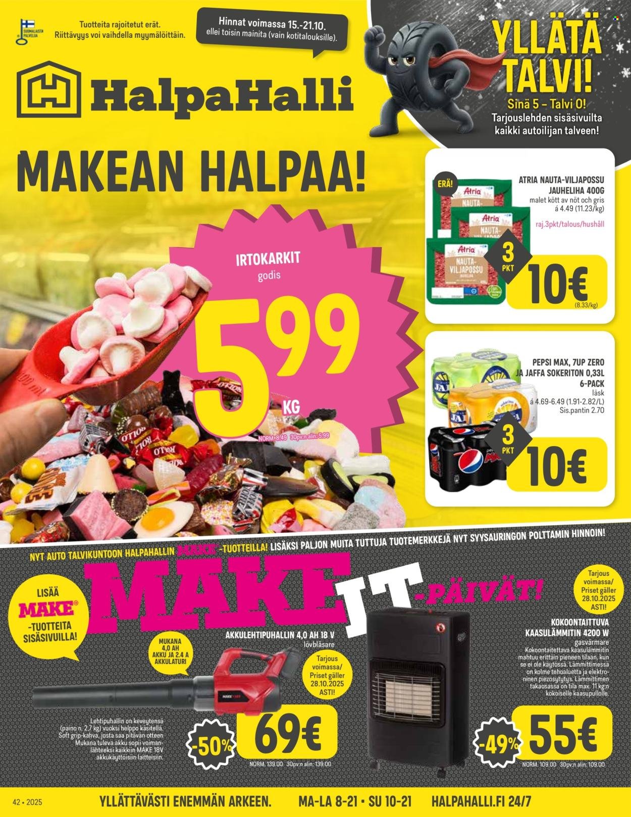 HALPAHALLI tarjoukset - Uusin tarjouslehtemme (2025-10-15 - 2025-10-21)