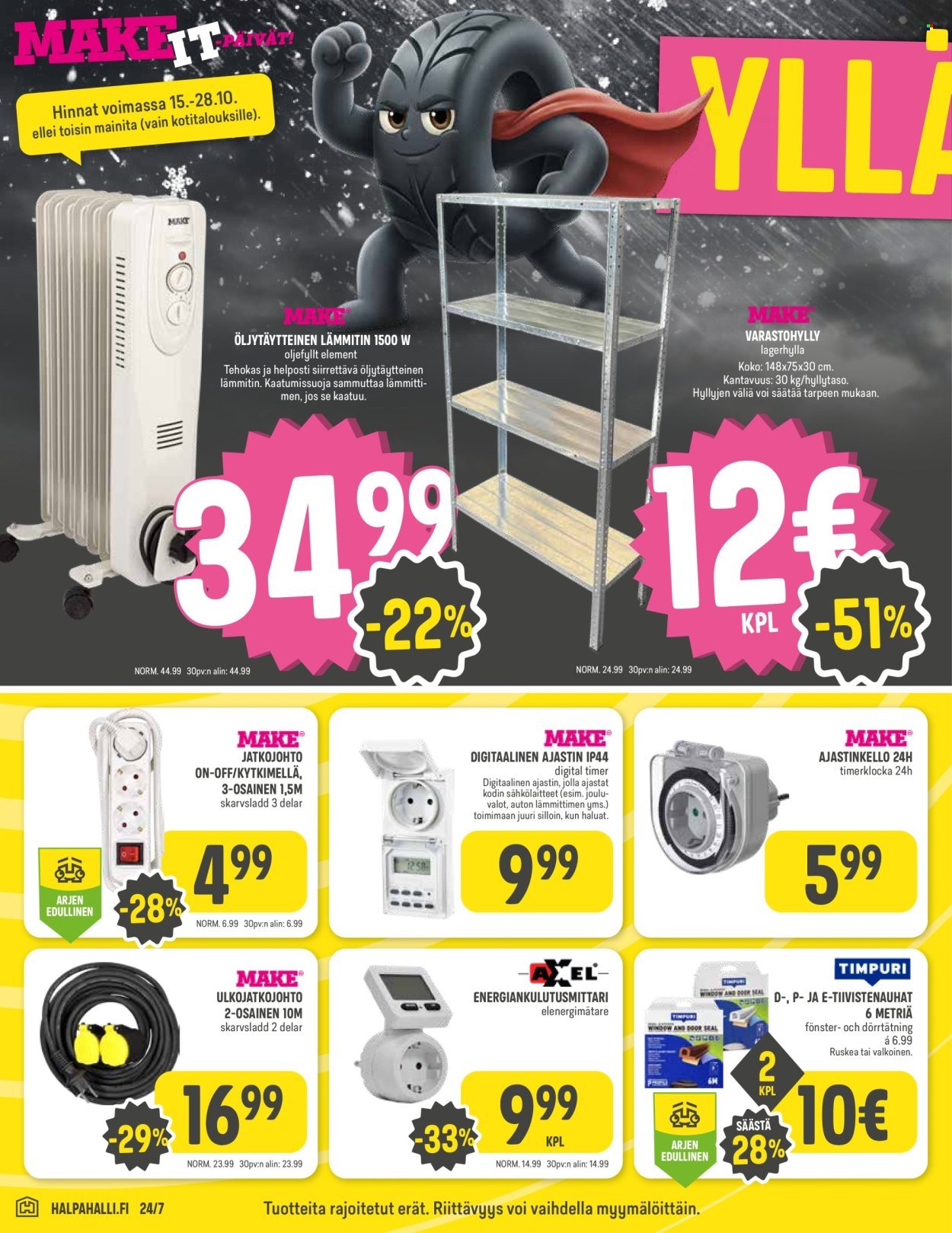 HALPAHALLI tarjoukset - Uusin tarjouslehtemme (2025-10-15 - 2025-10-21)