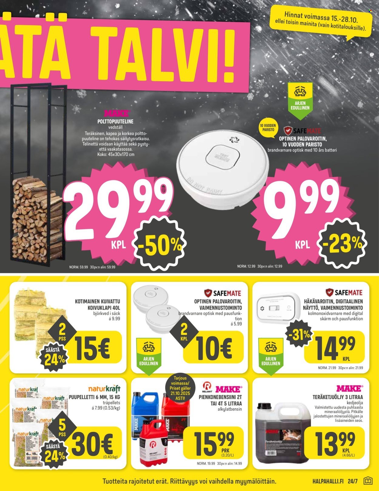 HALPAHALLI tarjoukset - Uusin tarjouslehtemme (2025-10-15 - 2025-10-21)