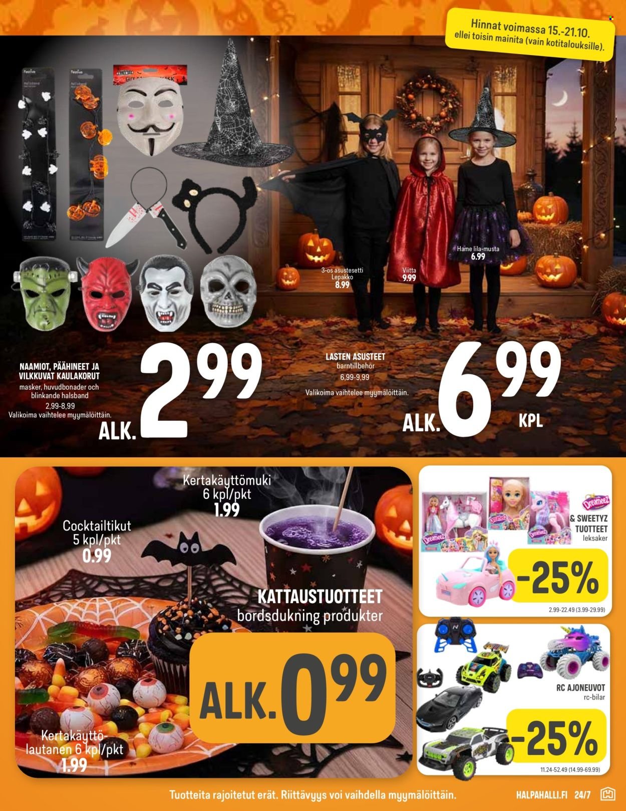 HALPAHALLI tarjoukset - Uusin tarjouslehtemme (2025-10-15 - 2025-10-21)