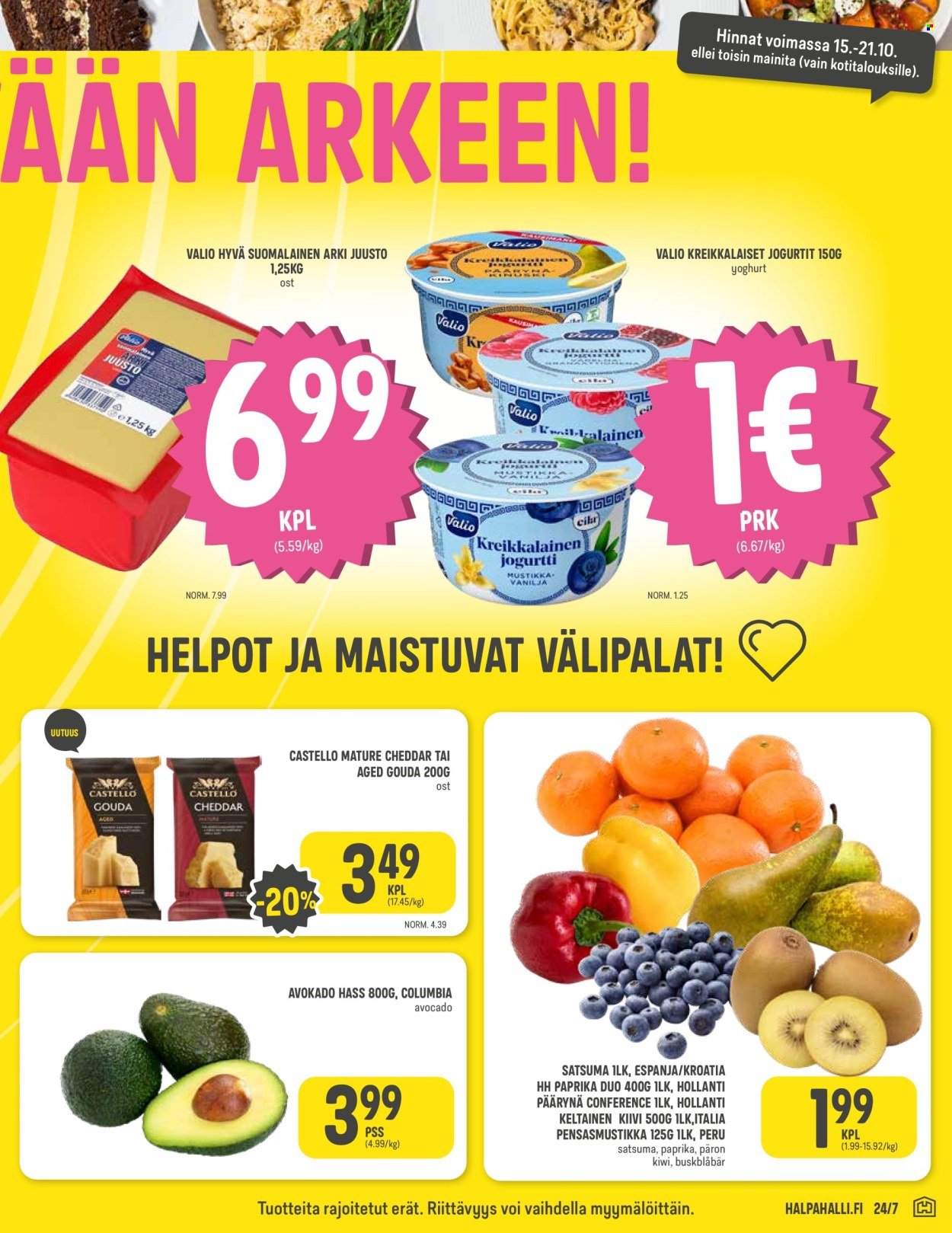 HALPAHALLI tarjoukset - Uusin tarjouslehtemme (2025-10-15 - 2025-10-21)