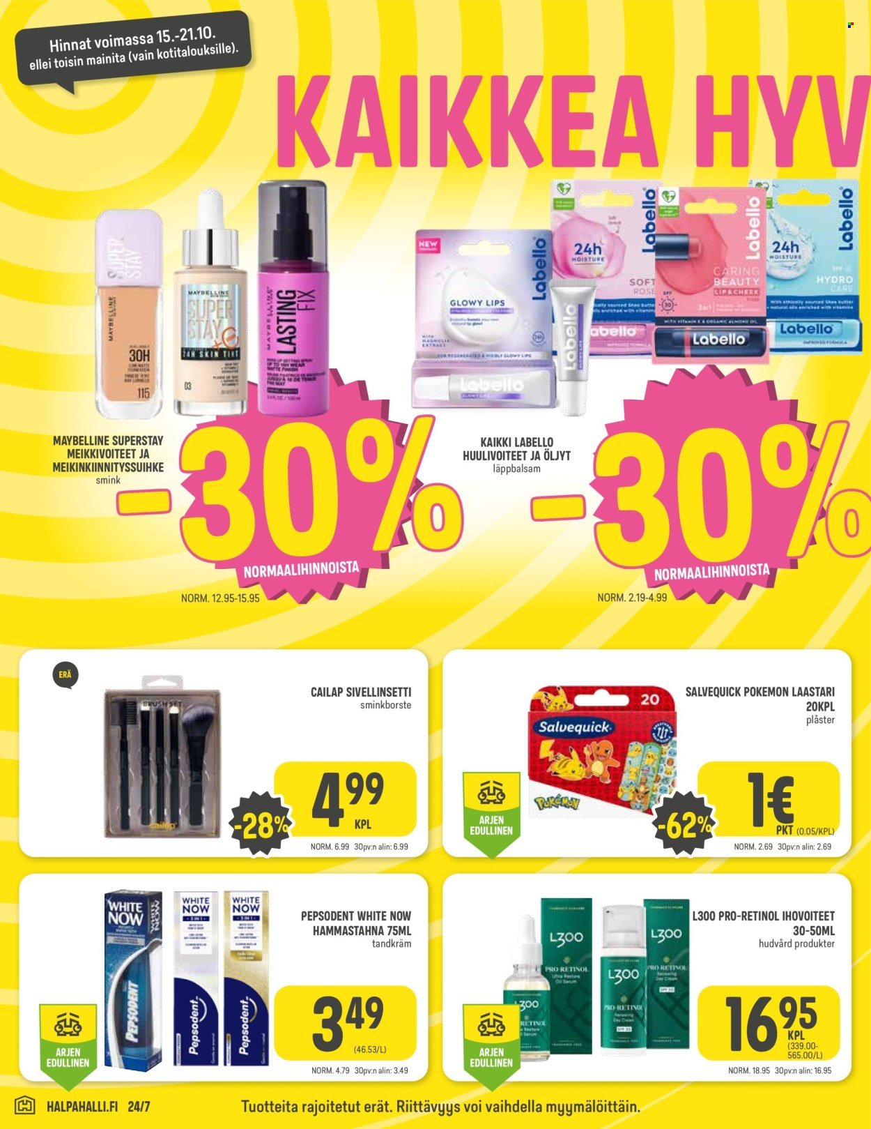 HALPAHALLI tarjoukset - Uusin tarjouslehtemme (2025-10-15 - 2025-10-21)