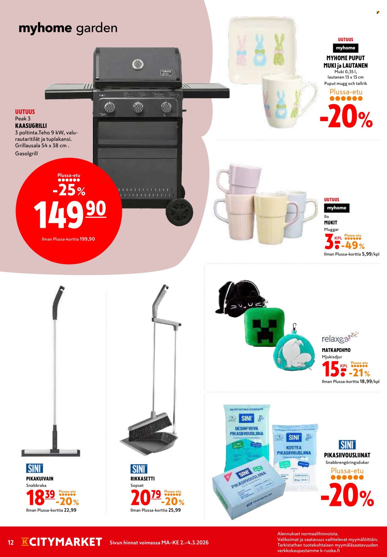 K-CITYMARKET tarjoukset - Alkaen MA 2.3.2026