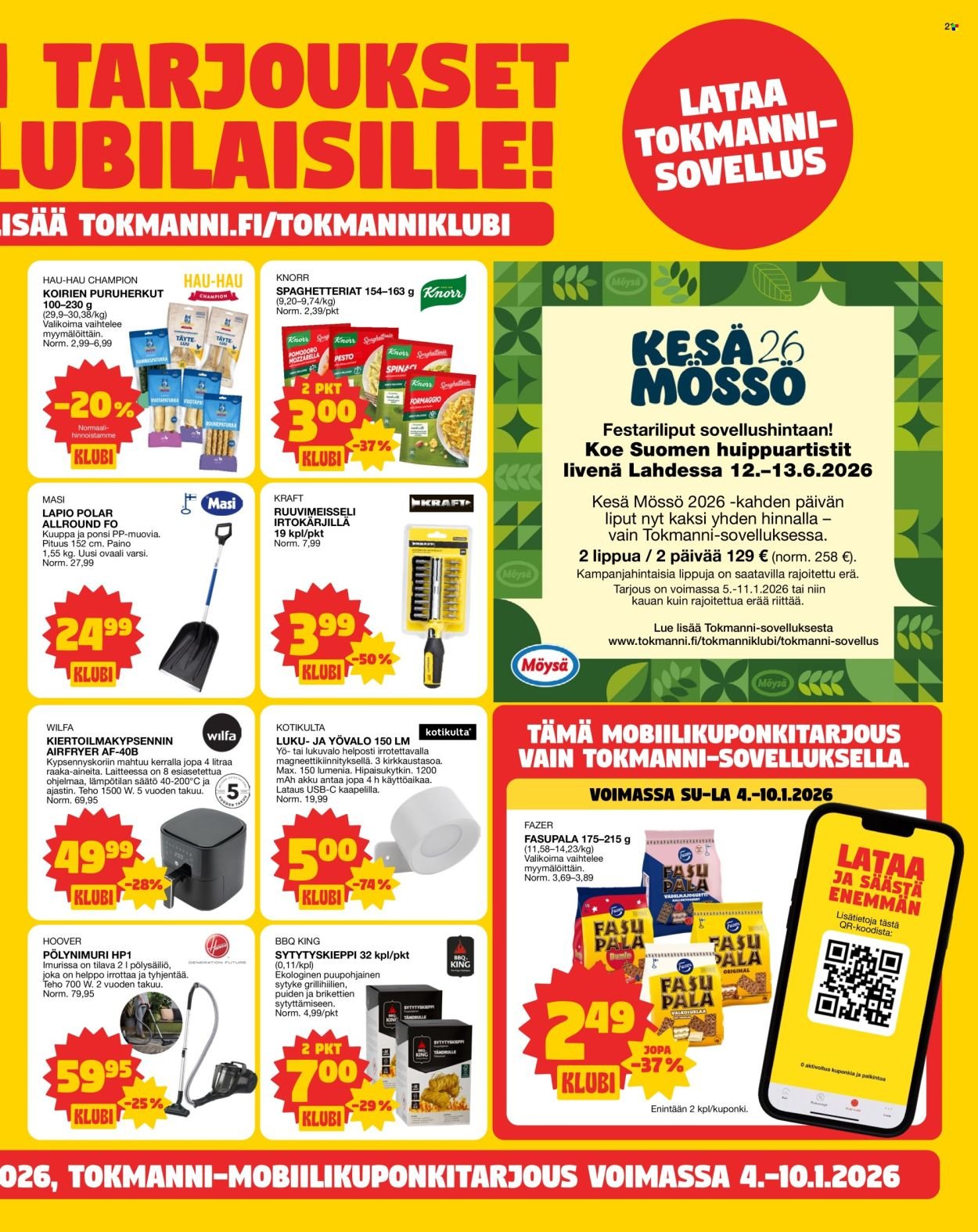 TOKMANNI tarjoukset - Tarjoussanomat
