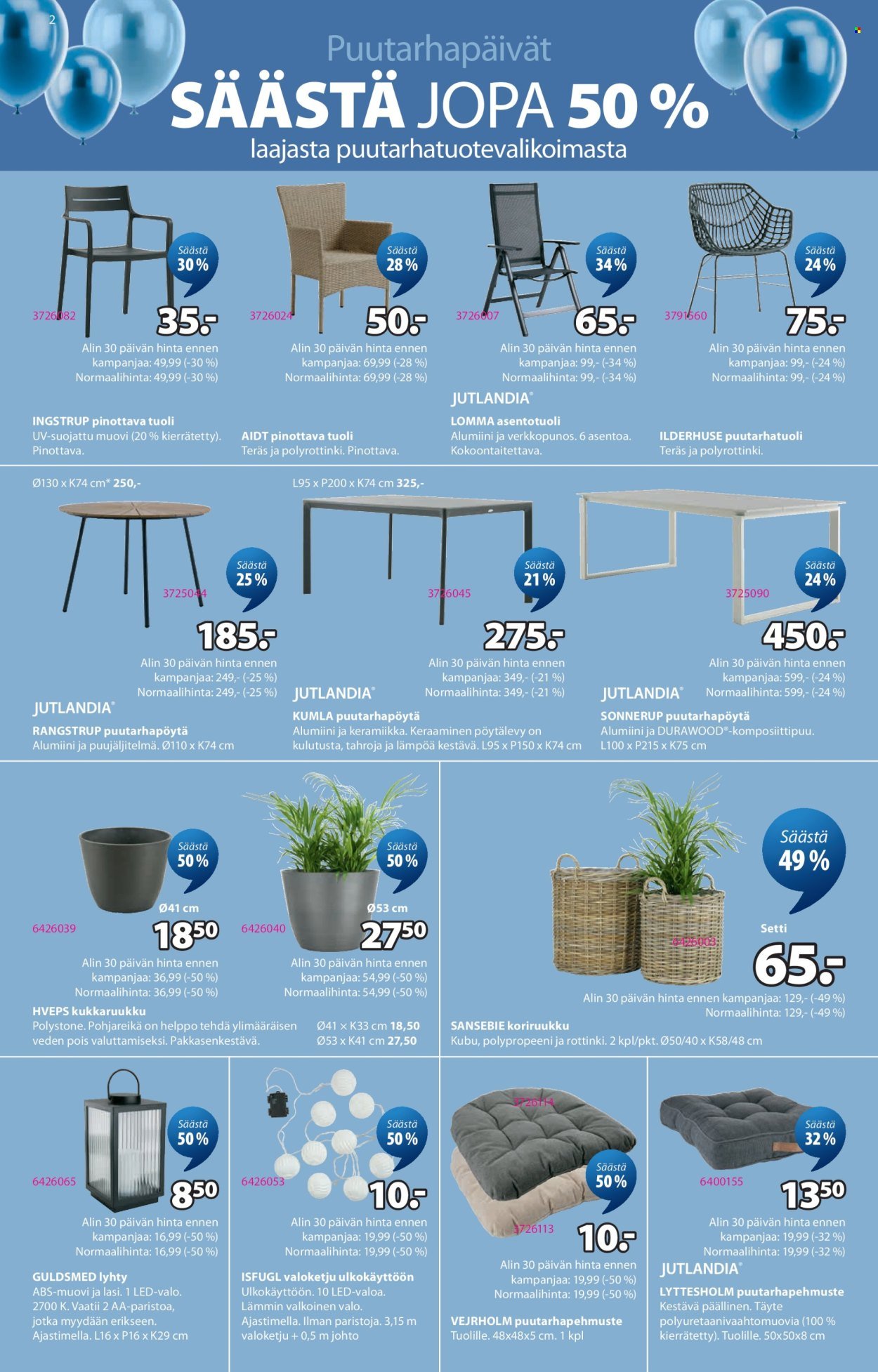 JYSK tarjoukset - Viikon tarjoukset