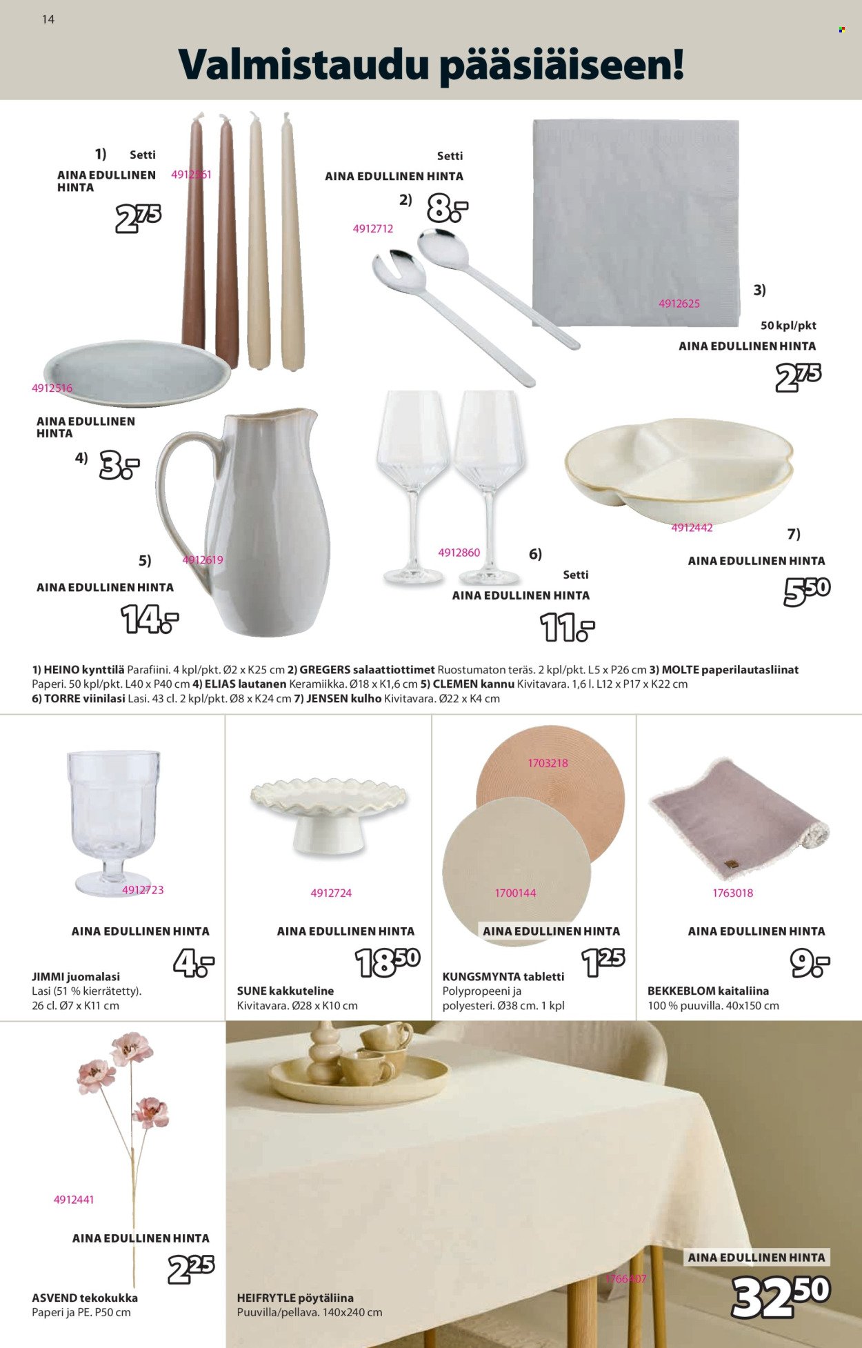 JYSK tarjoukset - Viikon tarjoukset