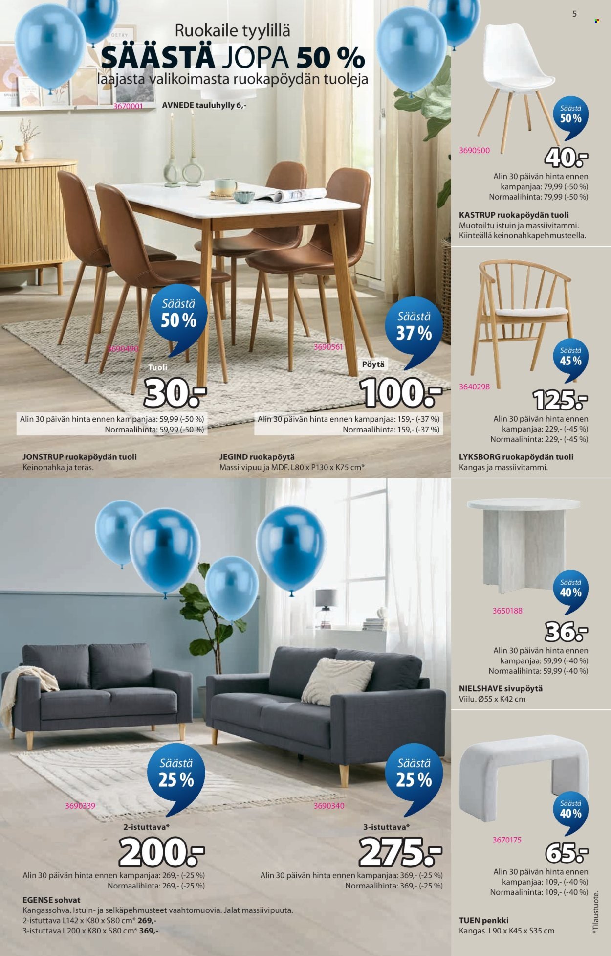 JYSK tarjoukset - Viikon tarjoukset