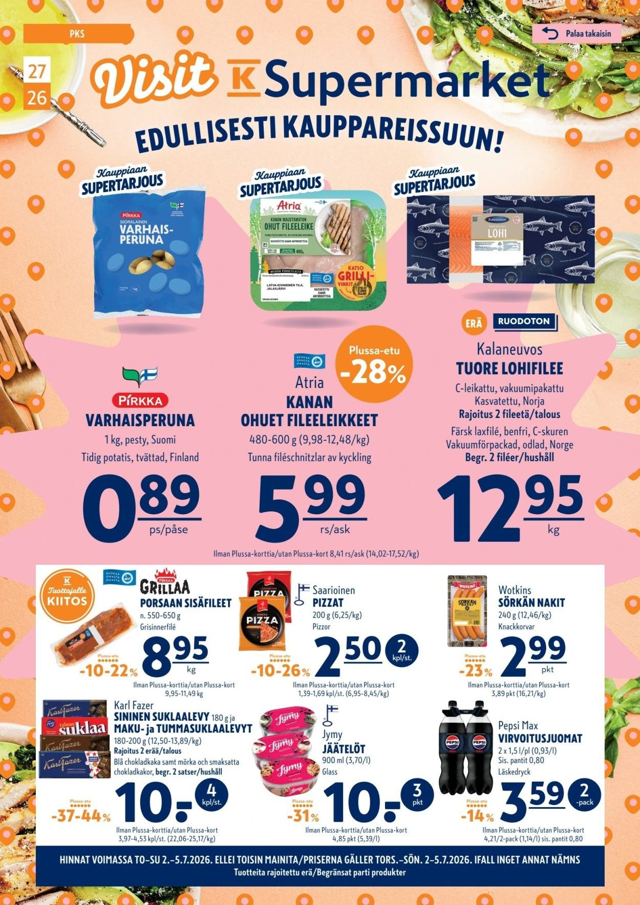 K-SUPERMARKET tarjoukset - Edullisesti kauppareissuun