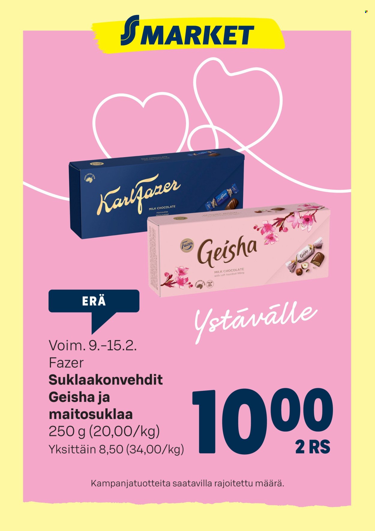 S-MARKET tarjoukset - Ystavanpaivaviikko