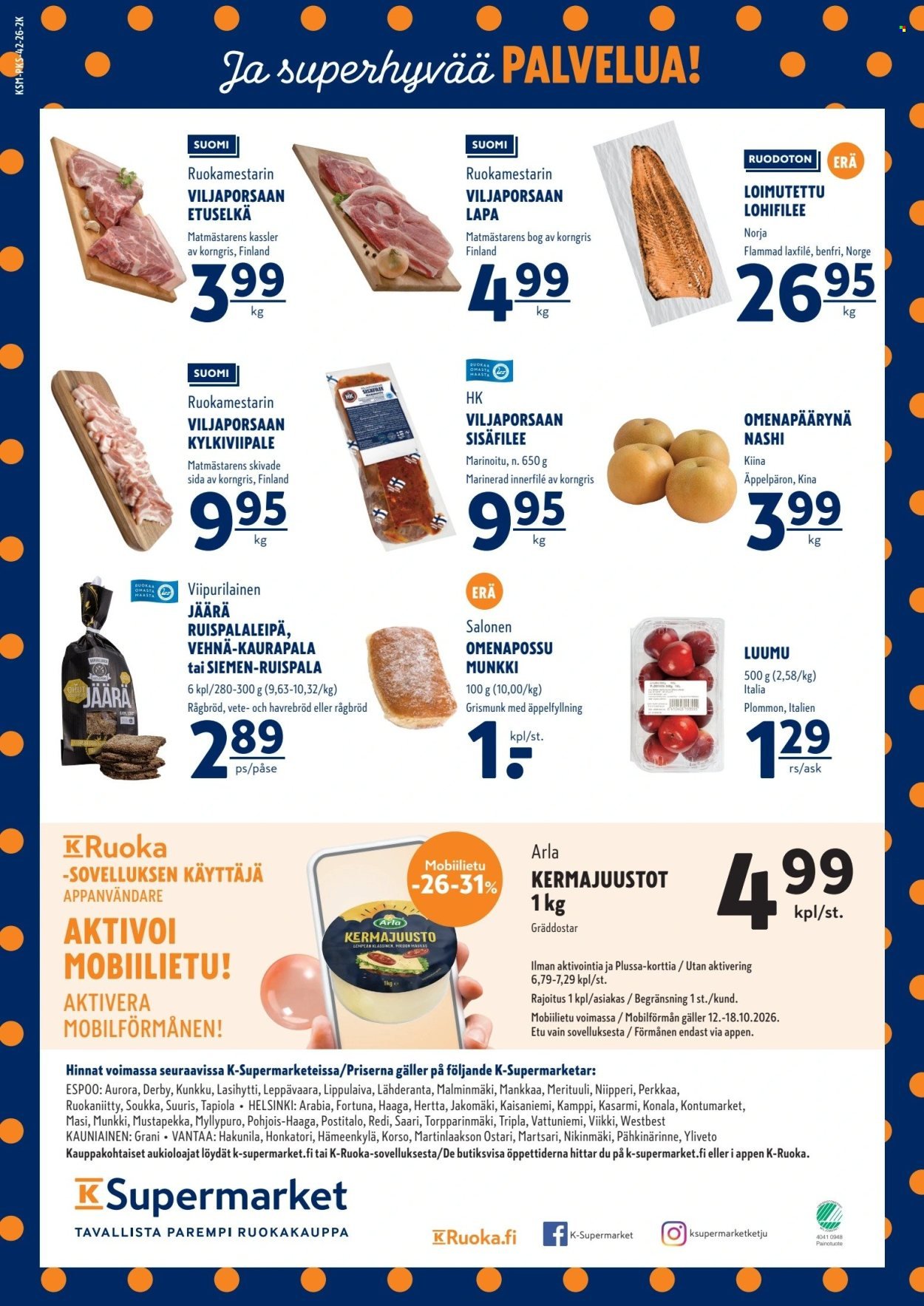 K-SUPERMARKET tarjoukset - Tavallista parempaa ja edullisesti