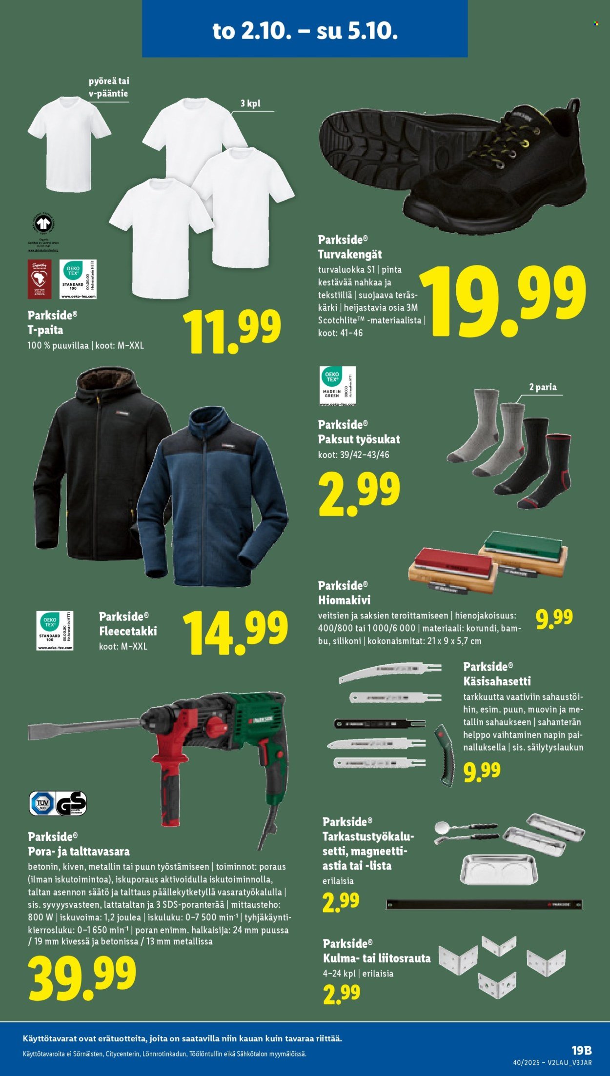 LIDL tarjoukset - Alkaen TO 2.10.2025 (2025-10-02 - 2025-10-08)