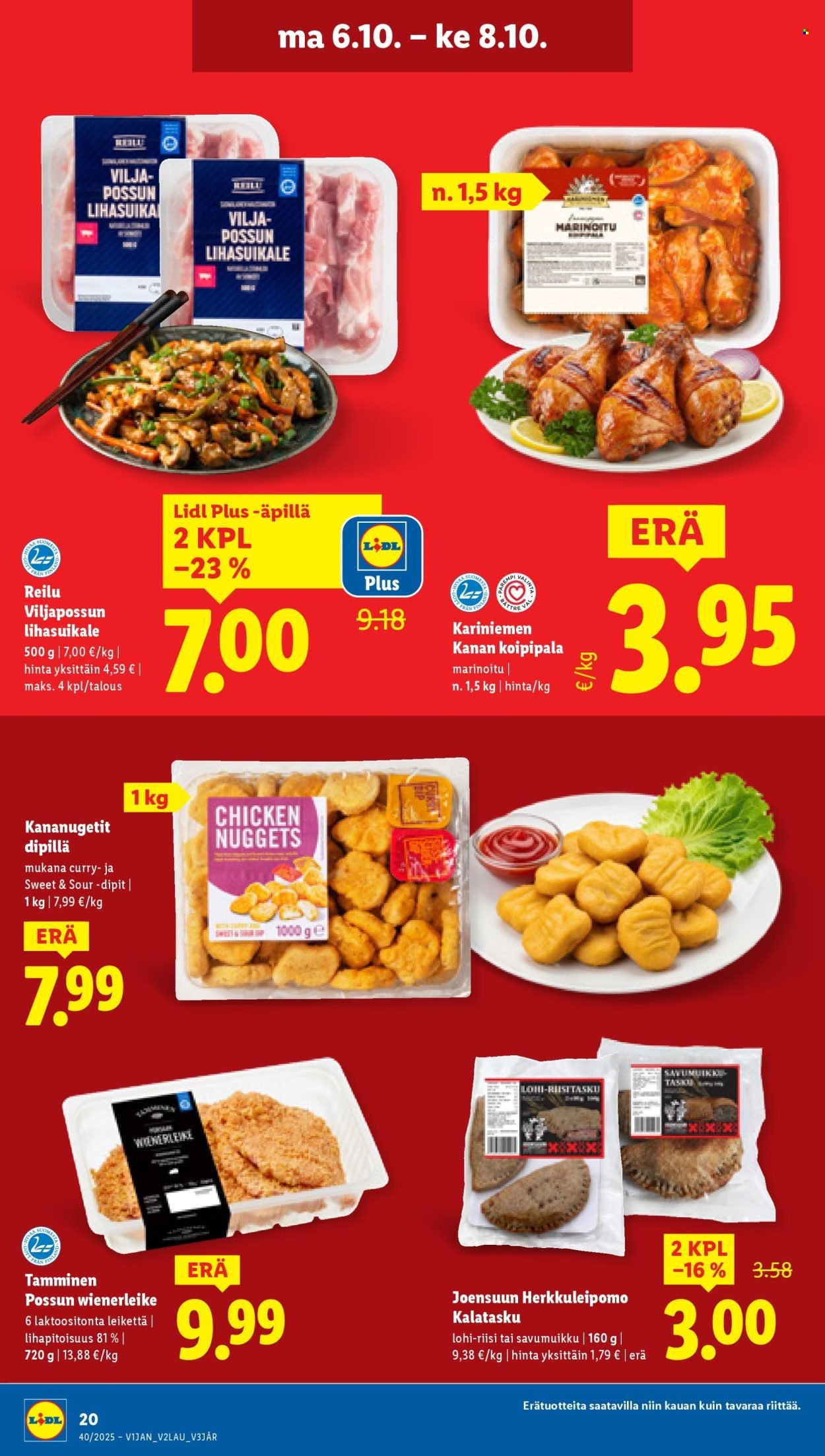 LIDL tarjoukset - Alkaen TO 2.10.2025 (2025-10-02 - 2025-10-08)