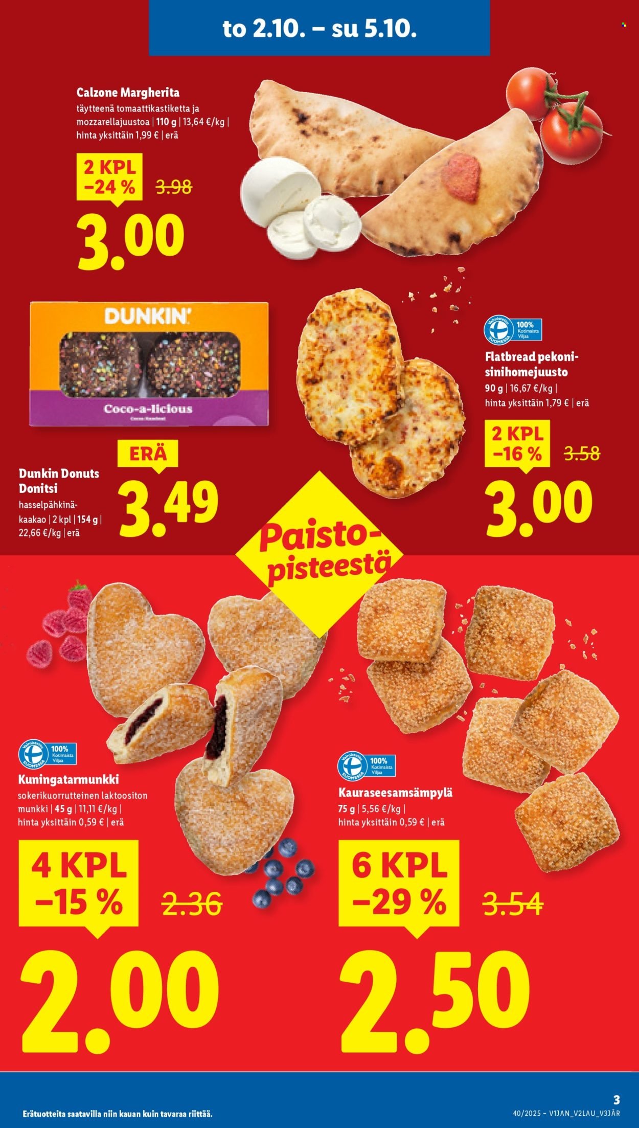 LIDL tarjoukset - Alkaen TO 2.10.2025 (2025-10-02 - 2025-10-08)