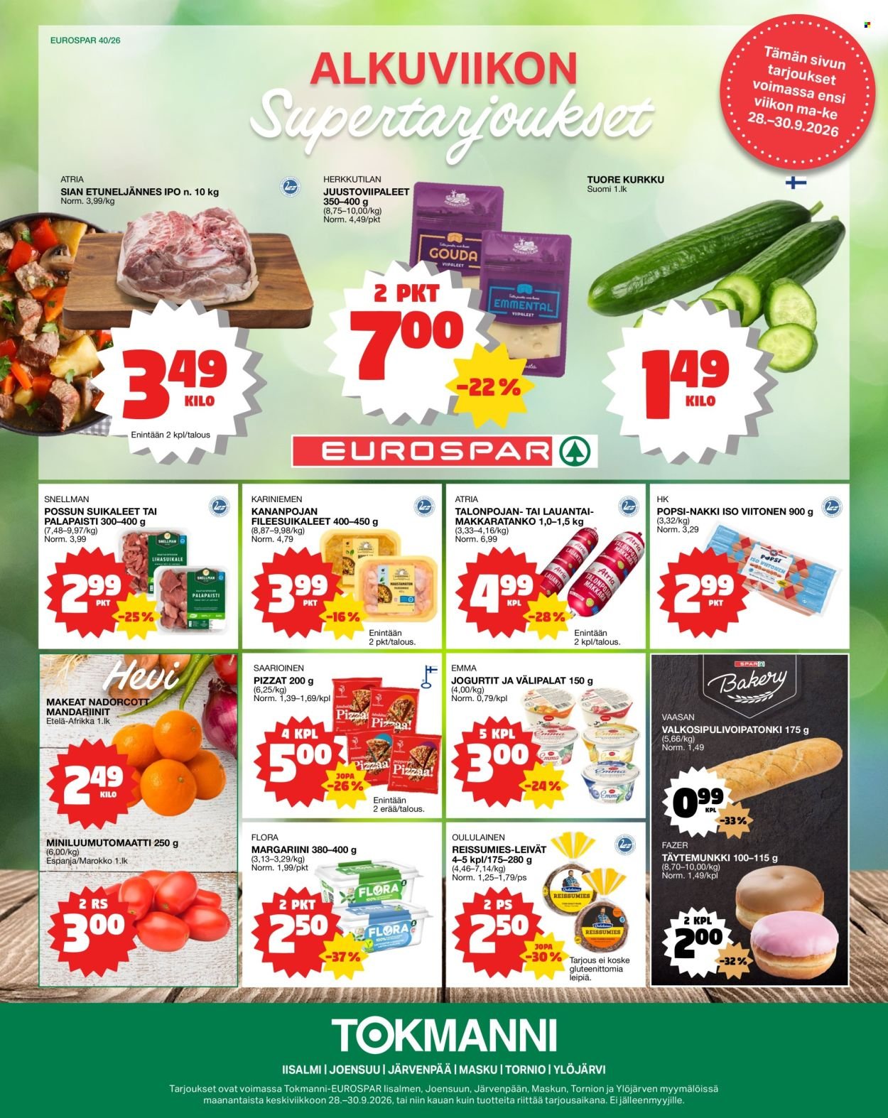 TOKMANNI tarjoukset - EUROSPAR