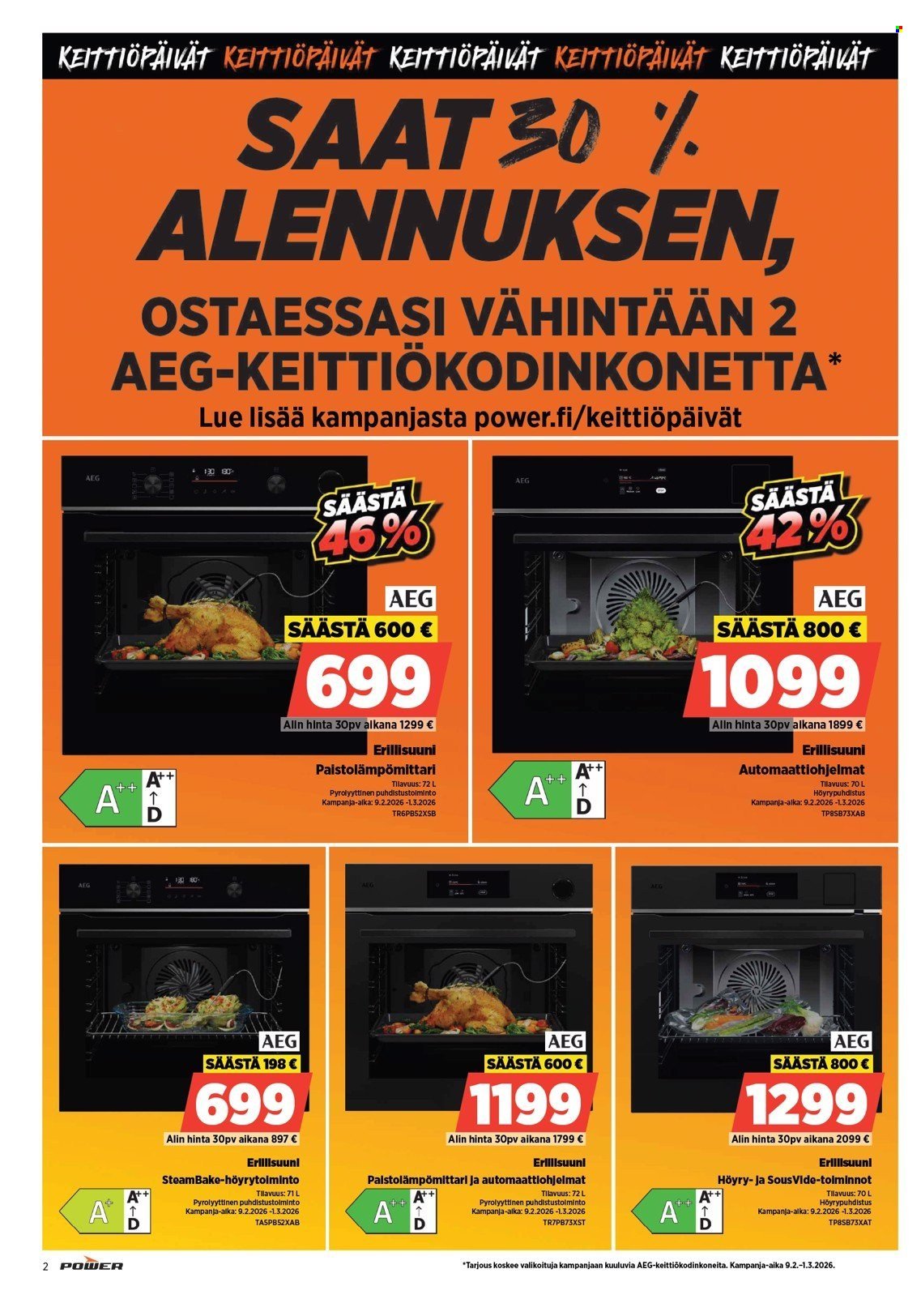 POWER tarjoukset - Helmikuu 2026