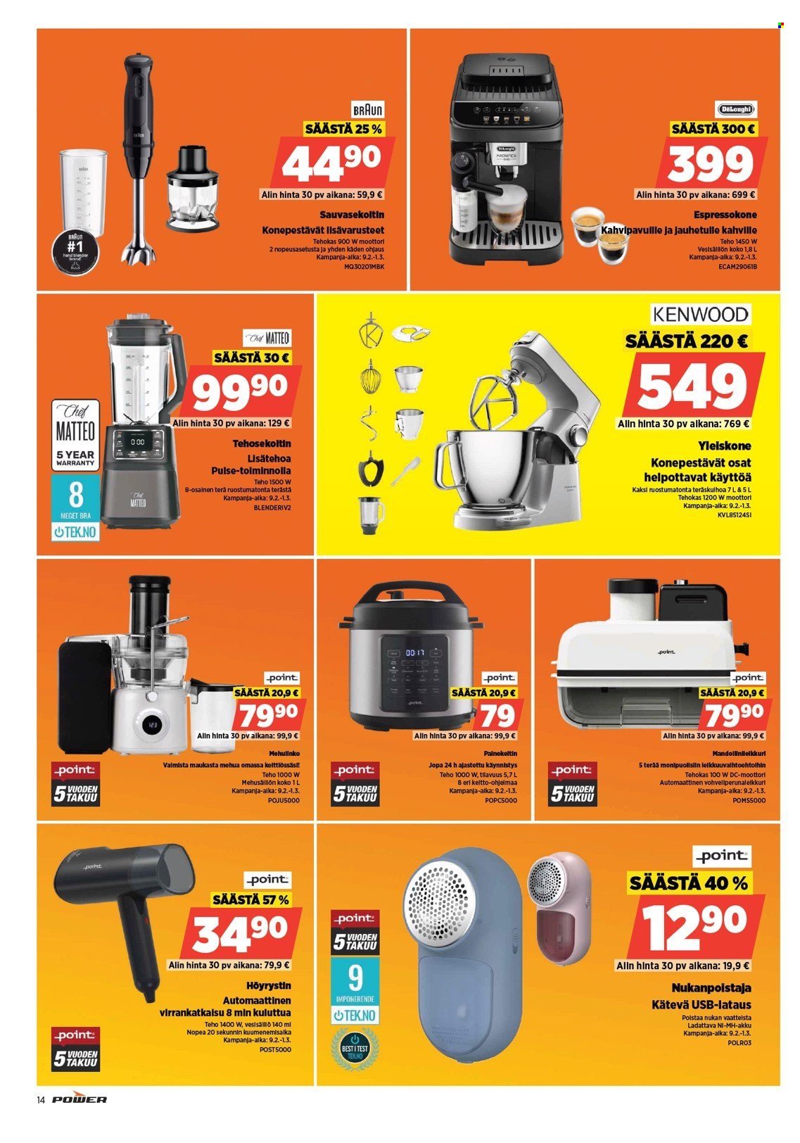 POWER tarjoukset - Helmikuu 2026