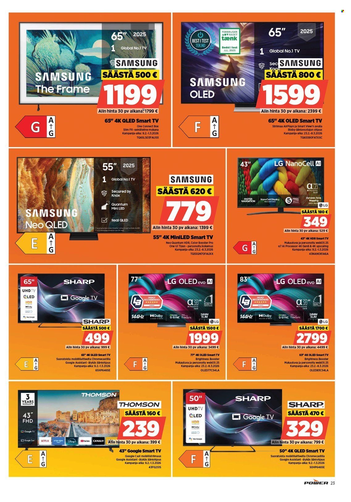 POWER tarjoukset - Helmikuu 2026
