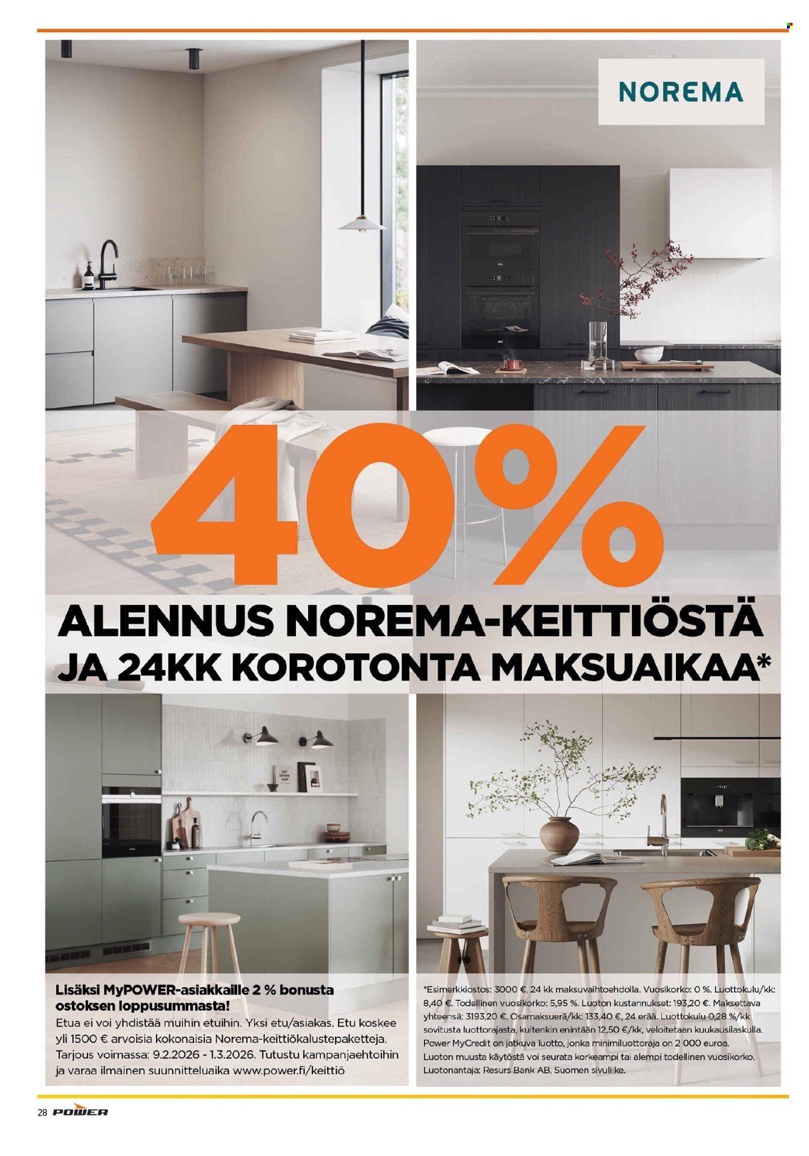 POWER tarjoukset - Helmikuu 2026