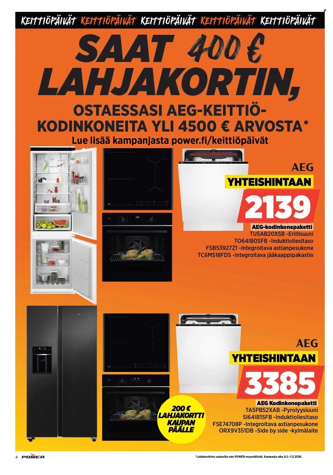 POWER tarjoukset - Helmikuu 2026