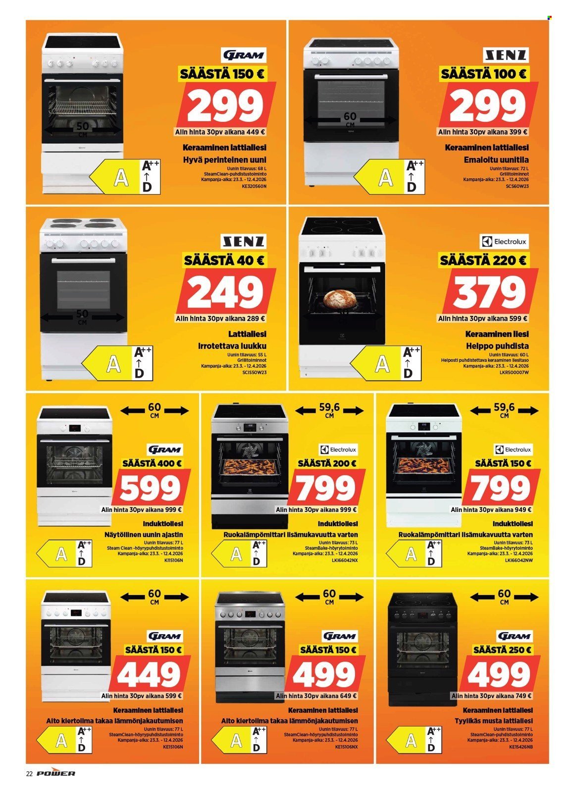 POWER tarjoukset - Maaliskuu 2026