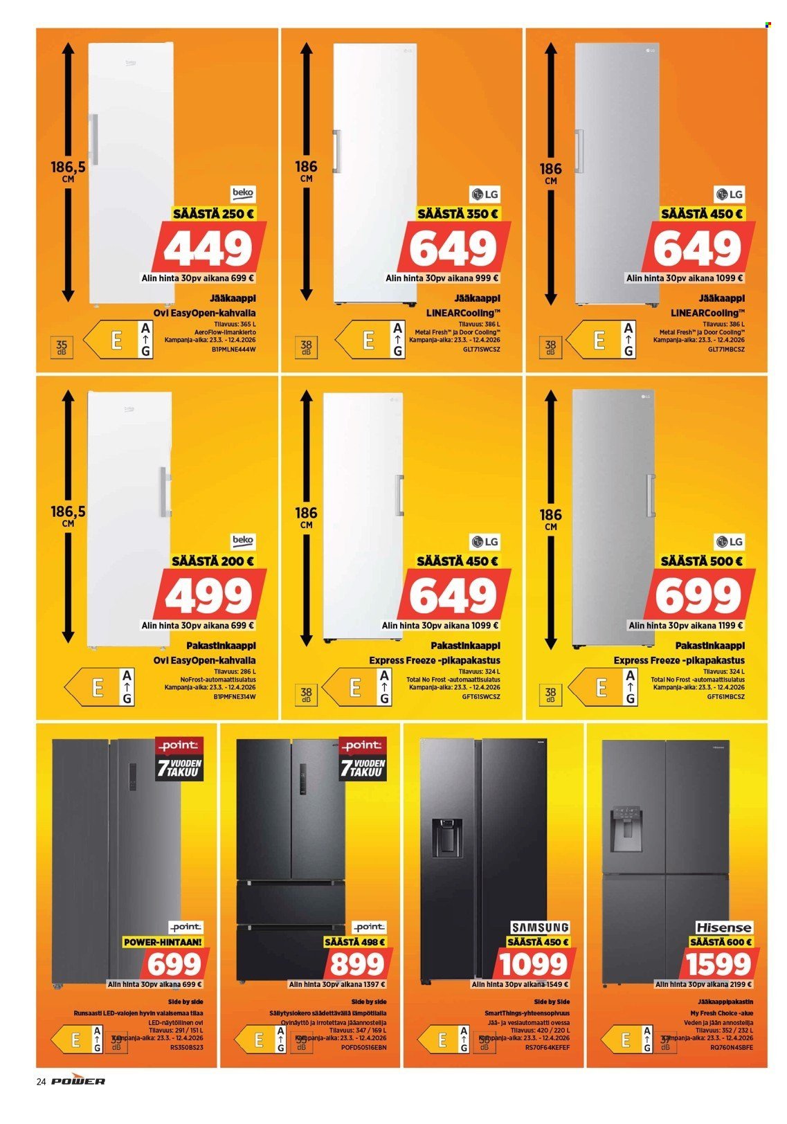 POWER tarjoukset - Maaliskuu 2026
