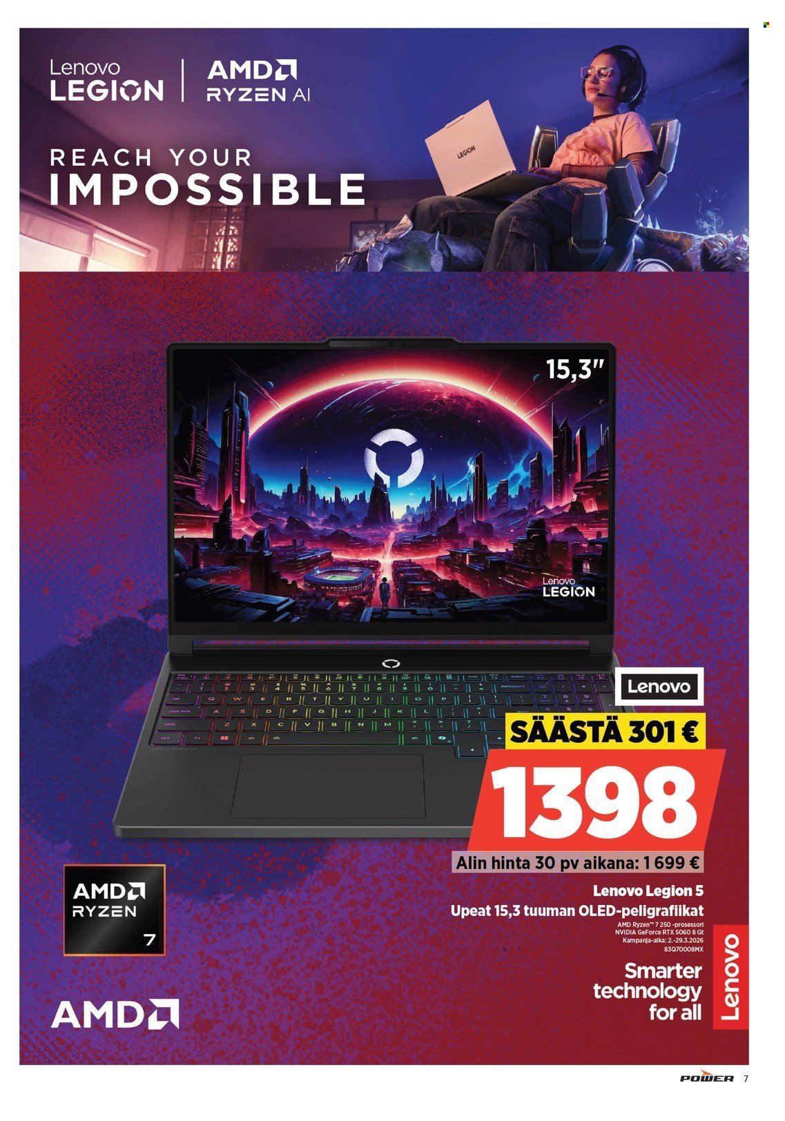 POWER tarjoukset - Maaliskuu 2026