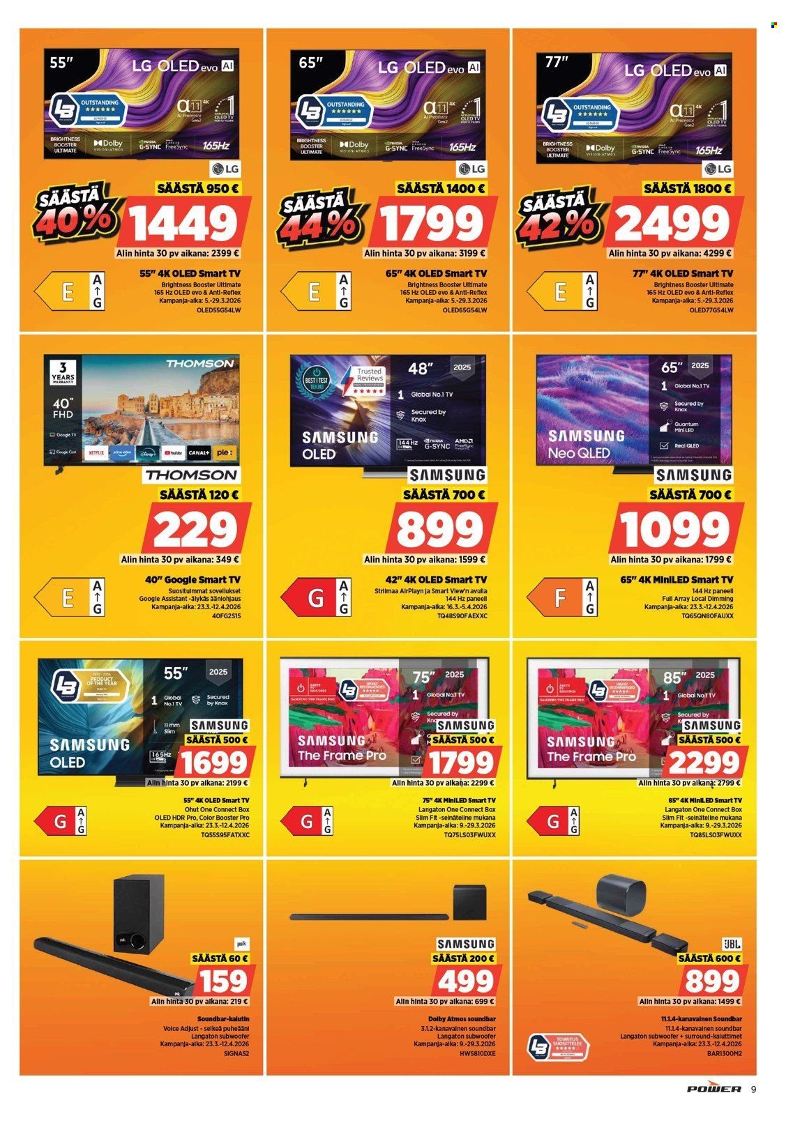 POWER tarjoukset - Maaliskuu 2026