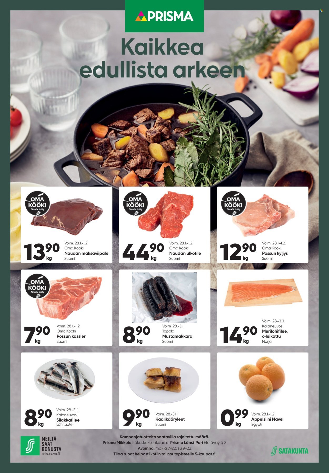 PRISMA tarjoukset - Alkaen KE 28.1.2026