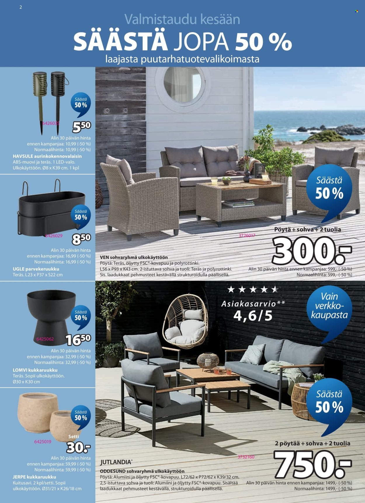 JYSK tarjoukset - Viikon tarjoukset