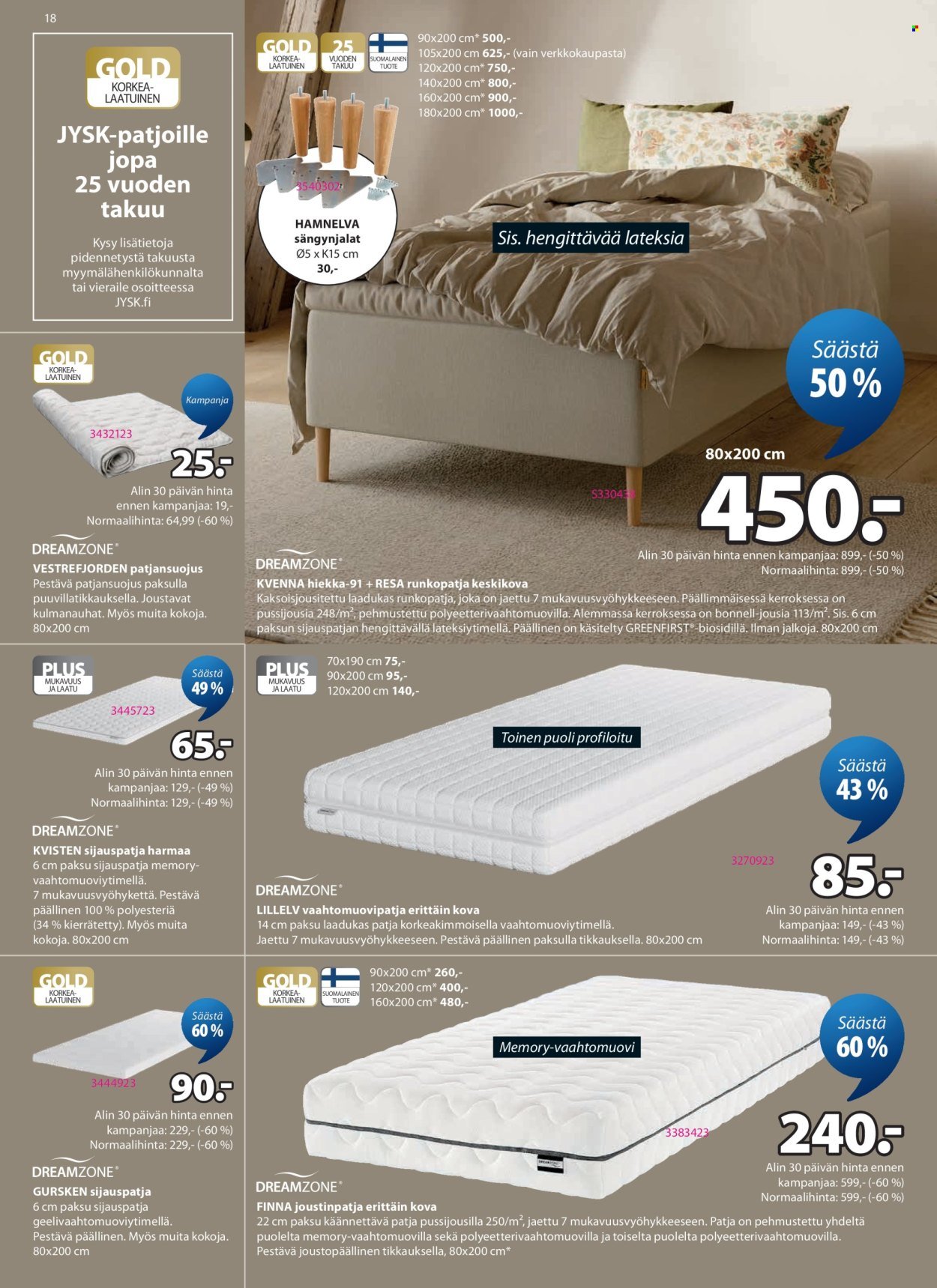 JYSK tarjoukset - Viikon tarjoukset