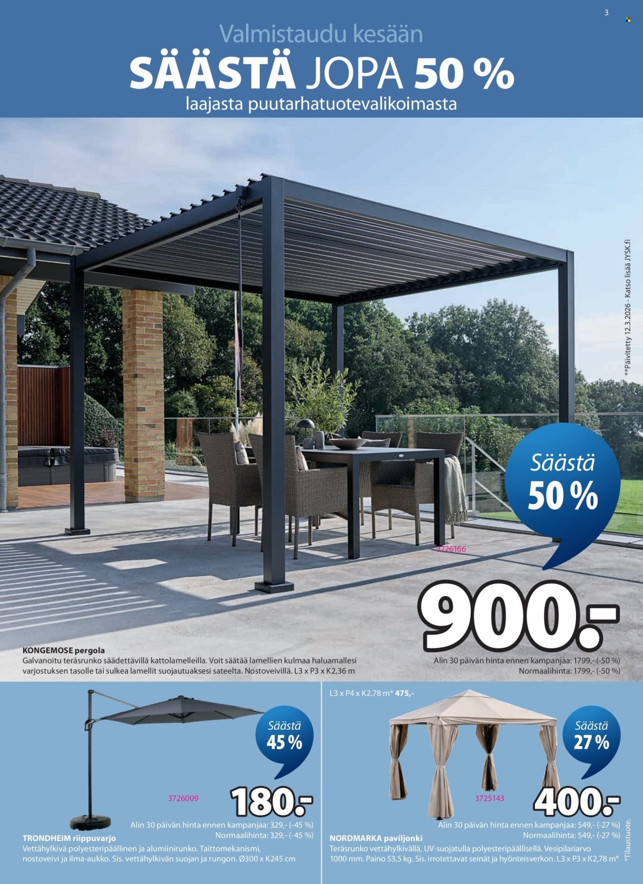 JYSK tarjoukset - Viikon tarjoukset