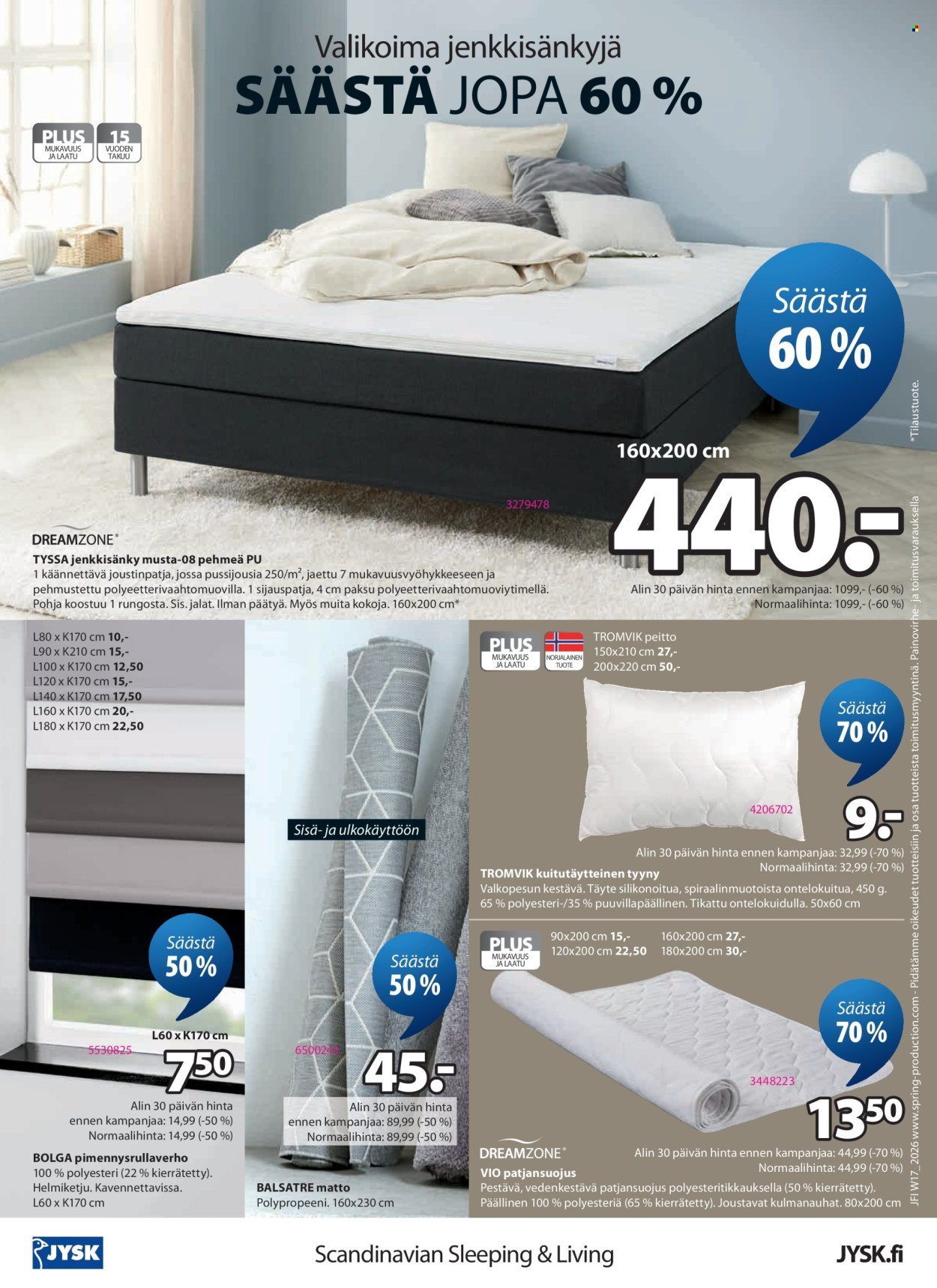 JYSK tarjoukset - Viikon tarjoukset