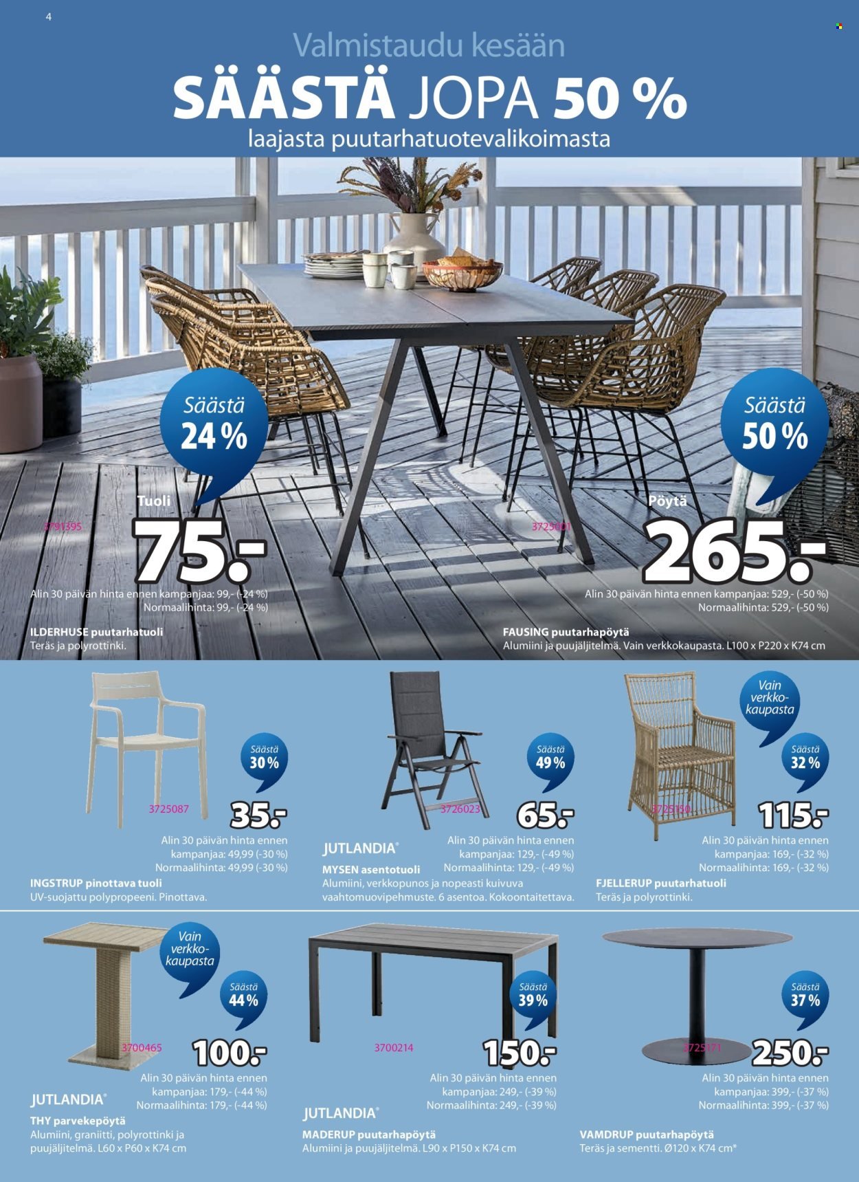 JYSK tarjoukset - Viikon tarjoukset