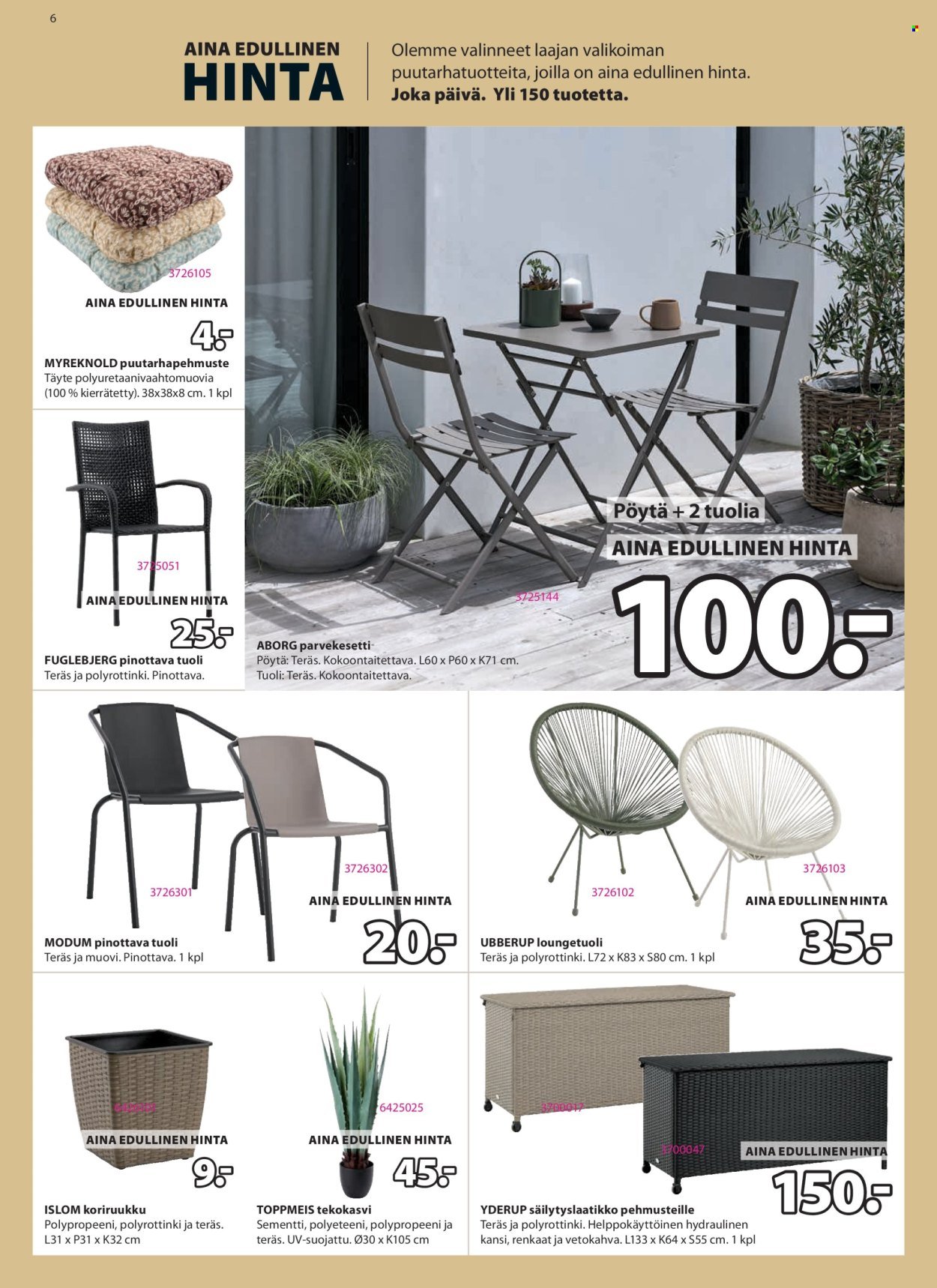 JYSK tarjoukset - Viikon tarjoukset