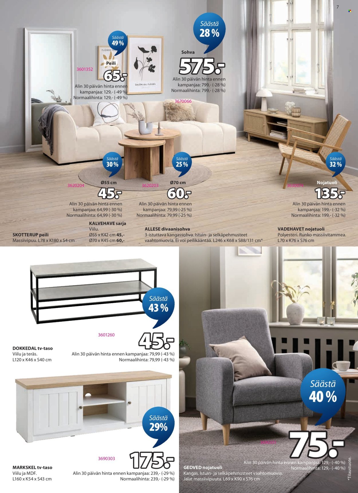 JYSK tarjoukset - Viikon tarjoukset