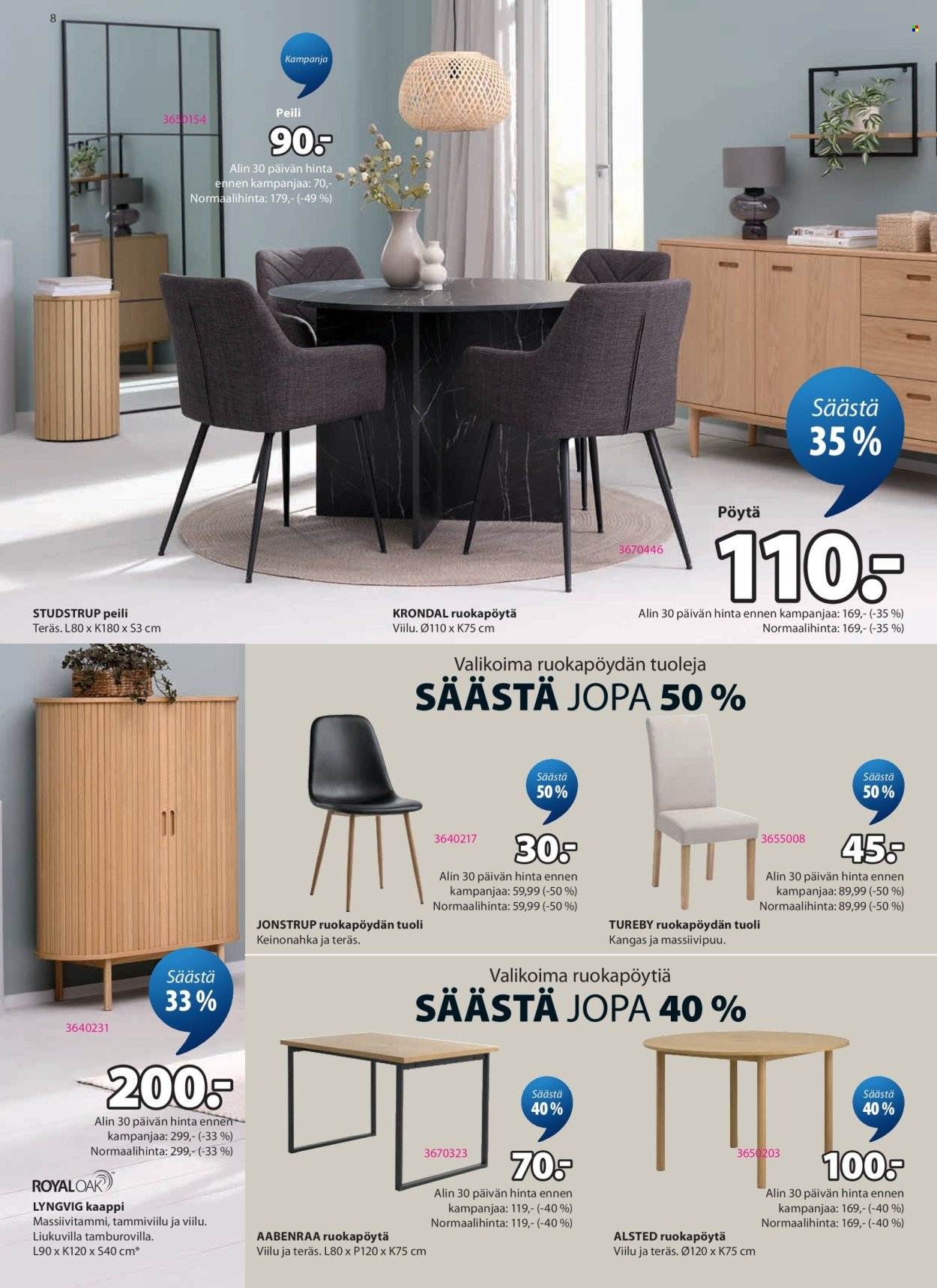 JYSK tarjoukset - Viikon tarjoukset