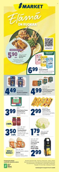 S-MARKET tarjoukset - Ilmoitus
