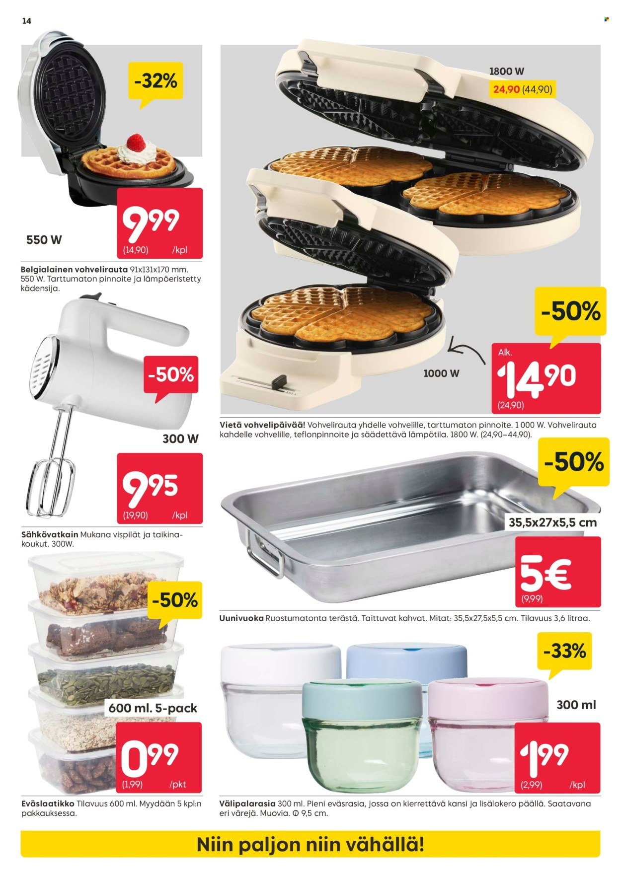 RUSTA tarjoukset - Alkaen MA 9.3.2026